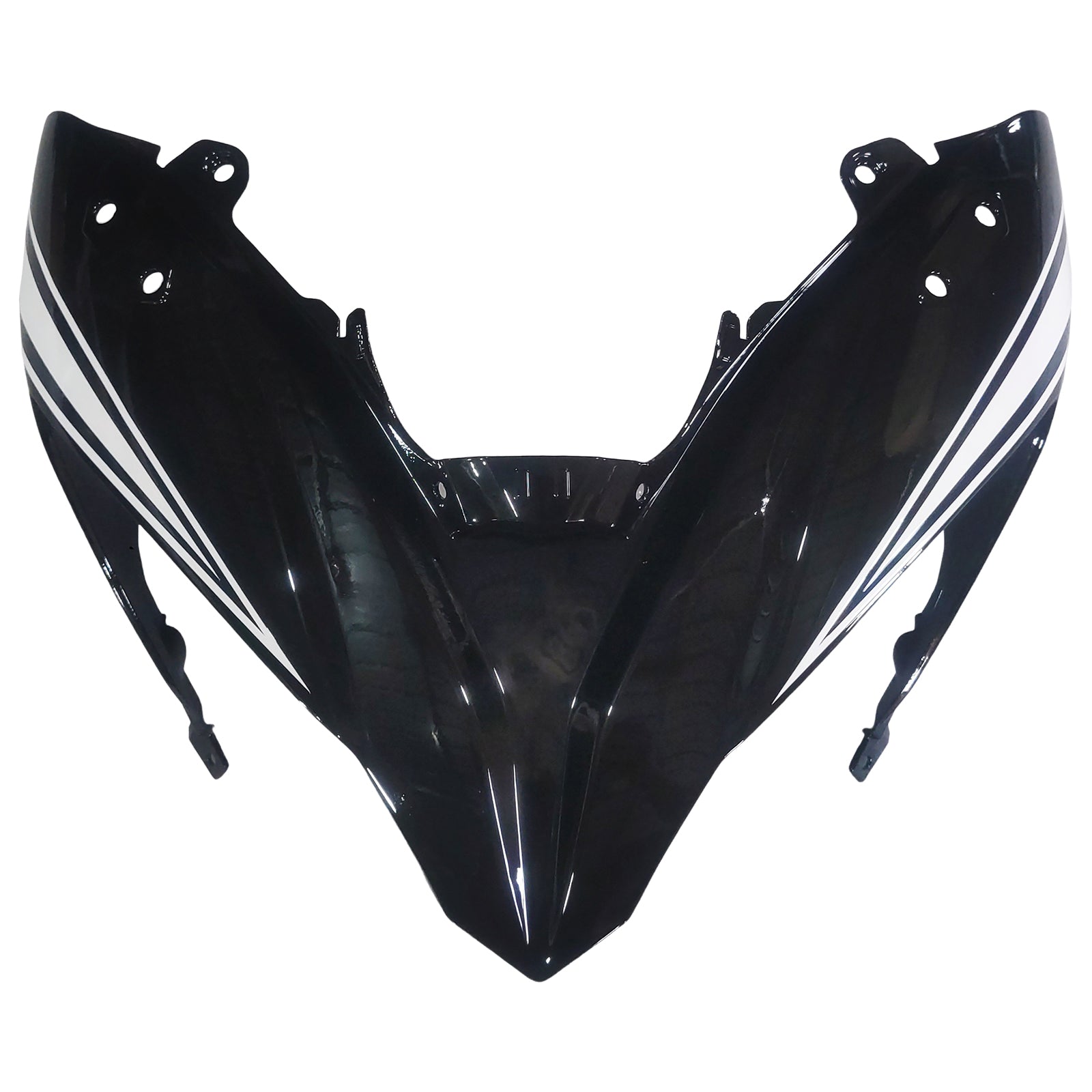 Amotopart Kit Carénage Kawasaki ER6F/Ninja650R 2017-2019 Carrosserie Plastique ABS