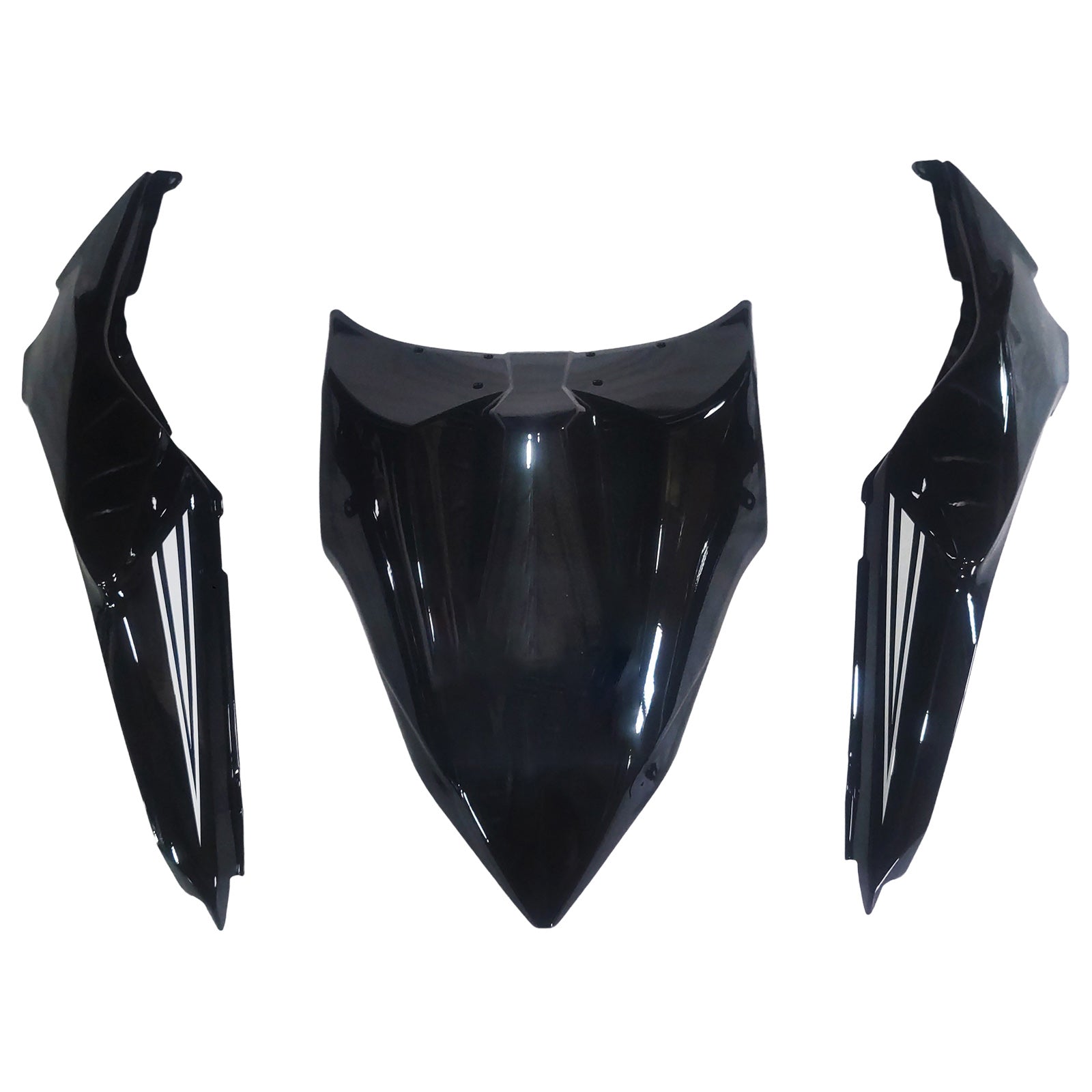 Amotopart Kit Carénage Kawasaki ER6F/Ninja650R 2017-2019 Carrosserie Plastique ABS