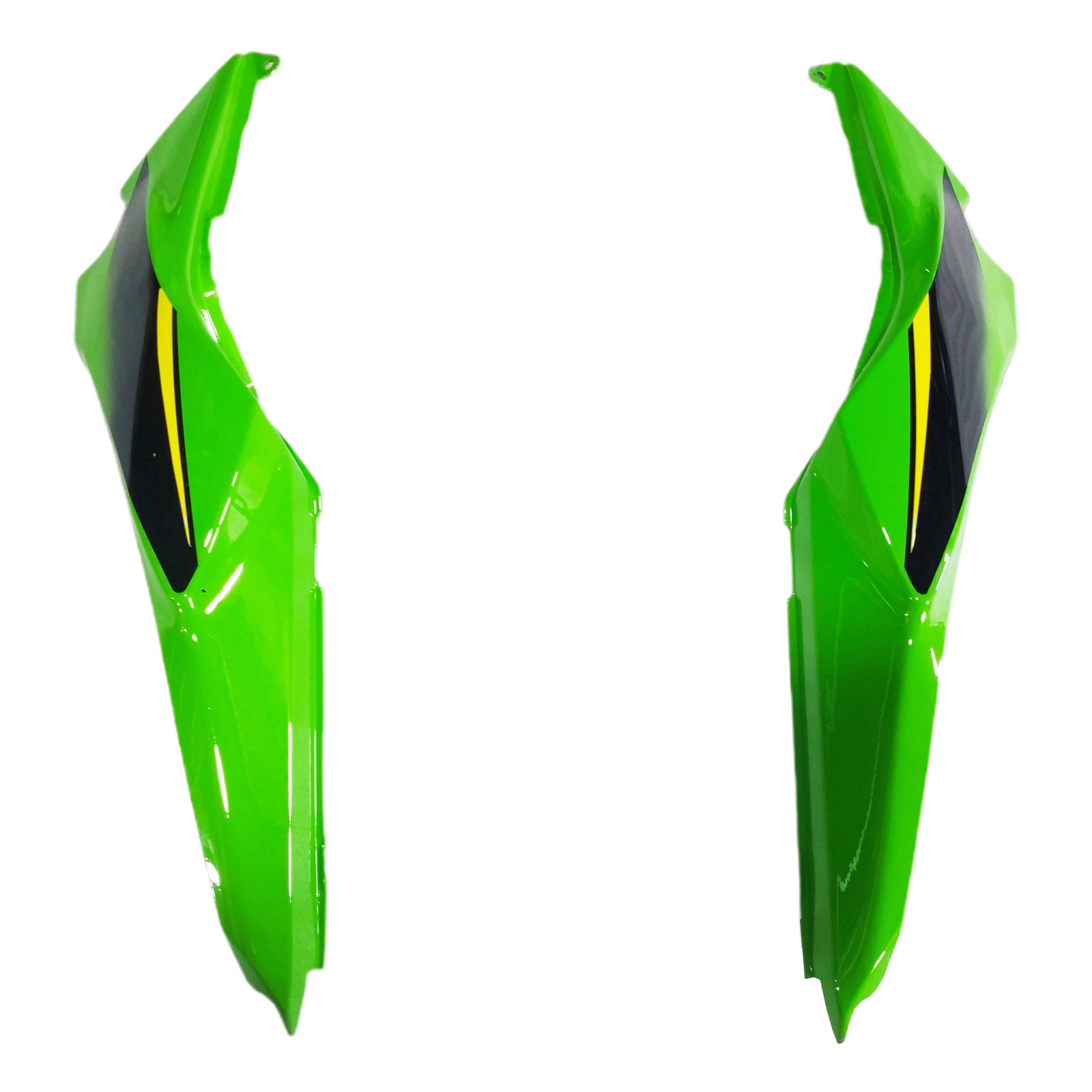Amotopart Kit Carénage Kawasaki ER6F/Ninja650R 2017-2019 Carrosserie Plastique ABS