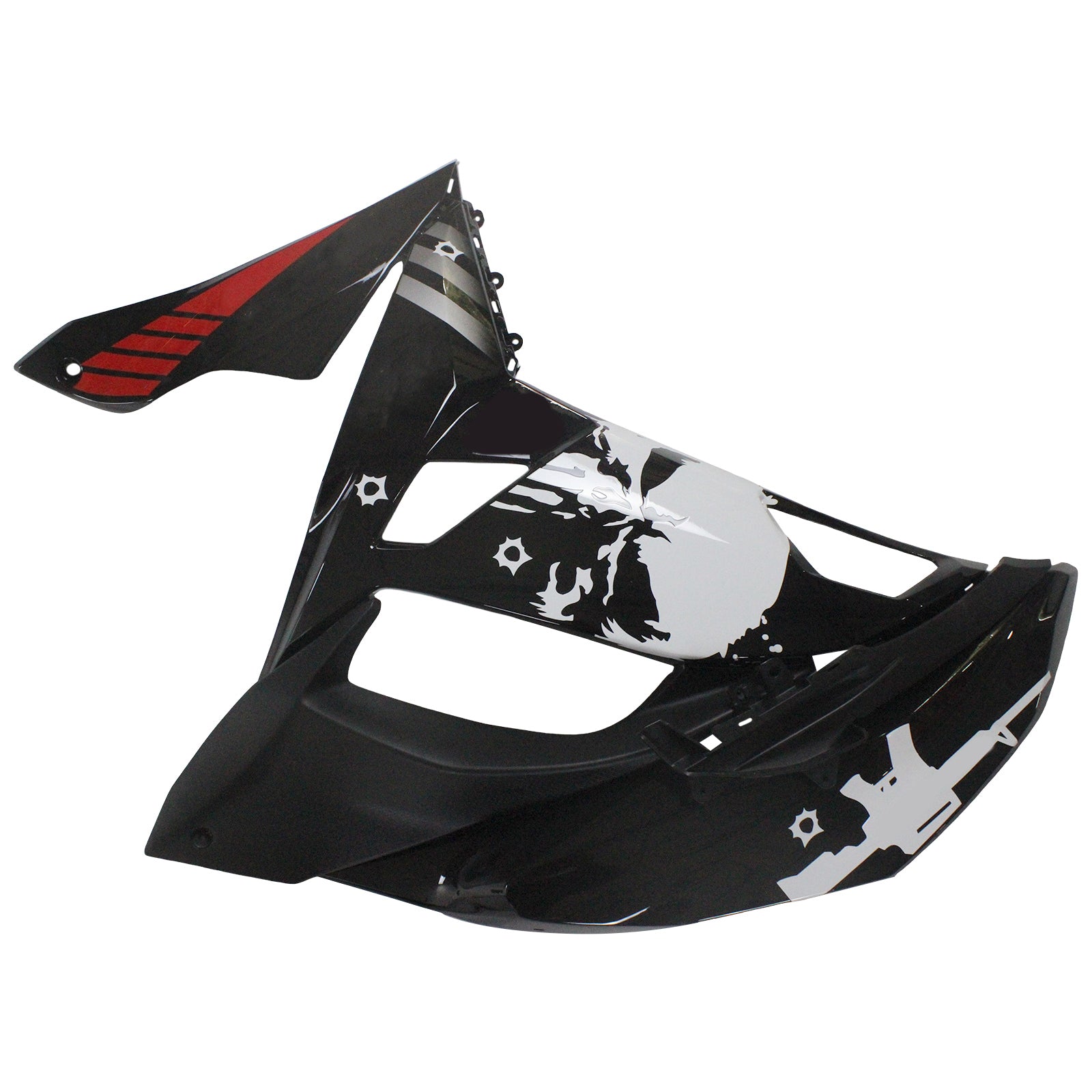 Amotopart Kit Carénage Kawasaki ER6F/Ninja650R 2017-2019 Carrosserie Plastique ABS