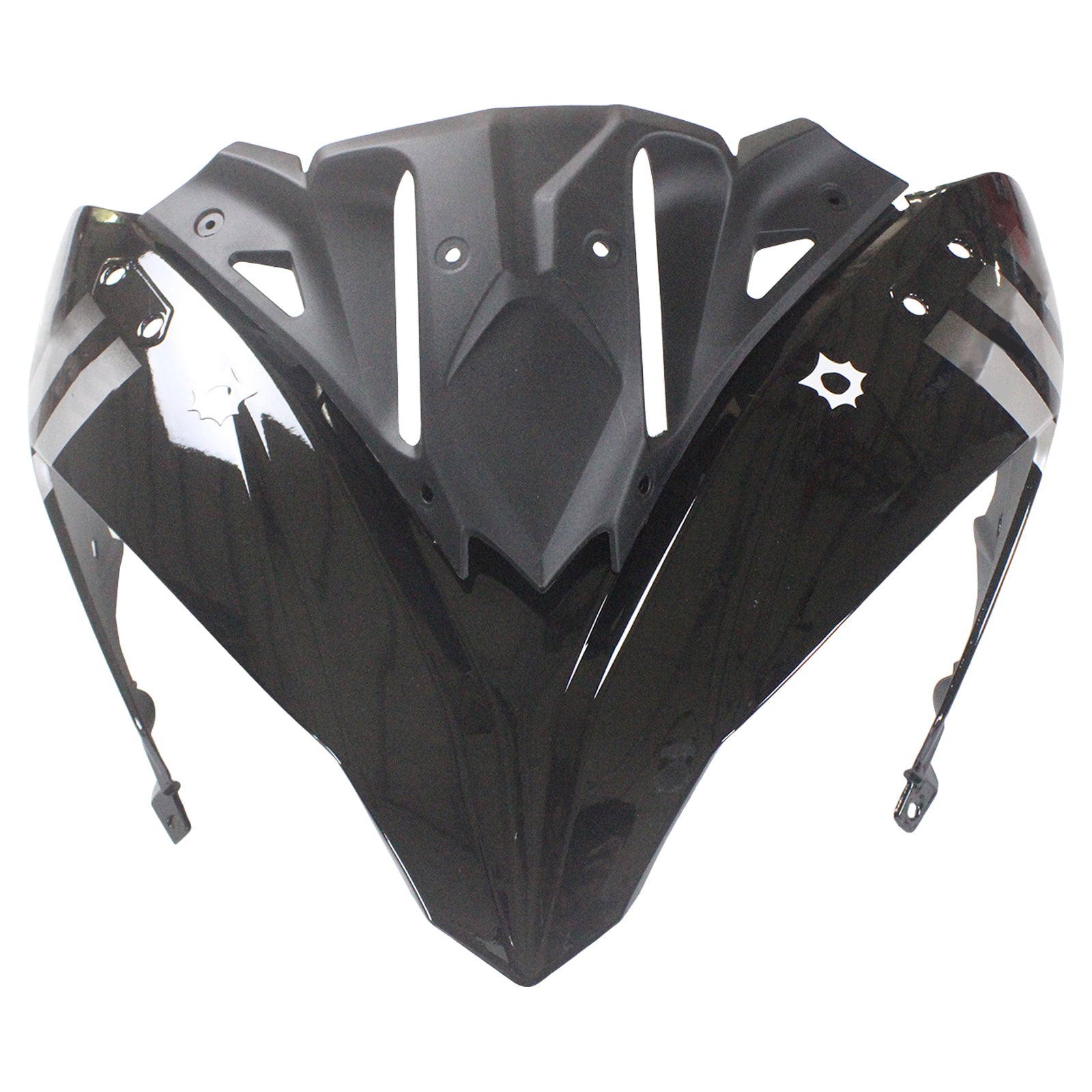 Amotopart Kit Carénage Kawasaki ER6F/Ninja650R 2017-2019 Carrosserie Plastique ABS