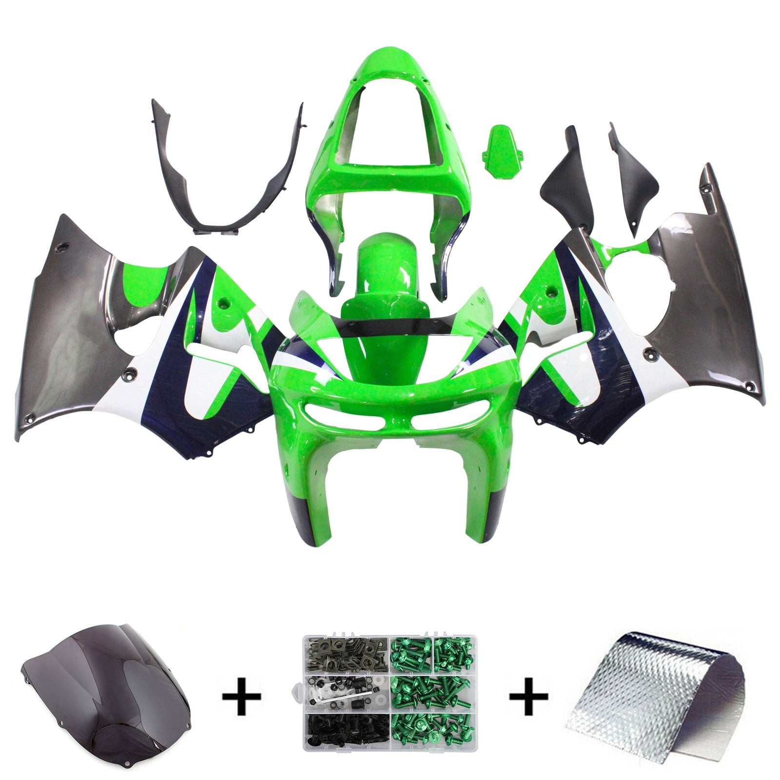 1998-1999 Kawasaki ZX6R Cairing Kit Inductie