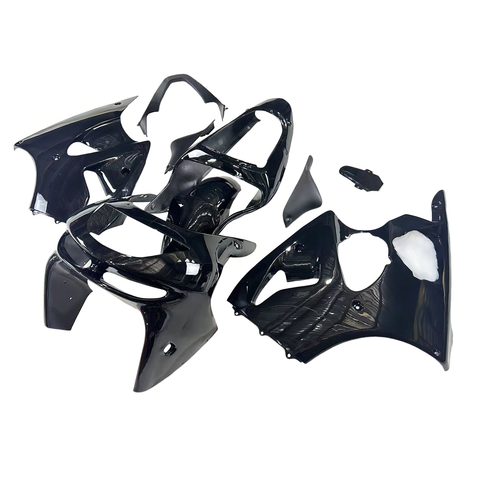 1998-1999 Kawasaki ZX6R Kit de carénage d'injection carrosserie plastique ABS