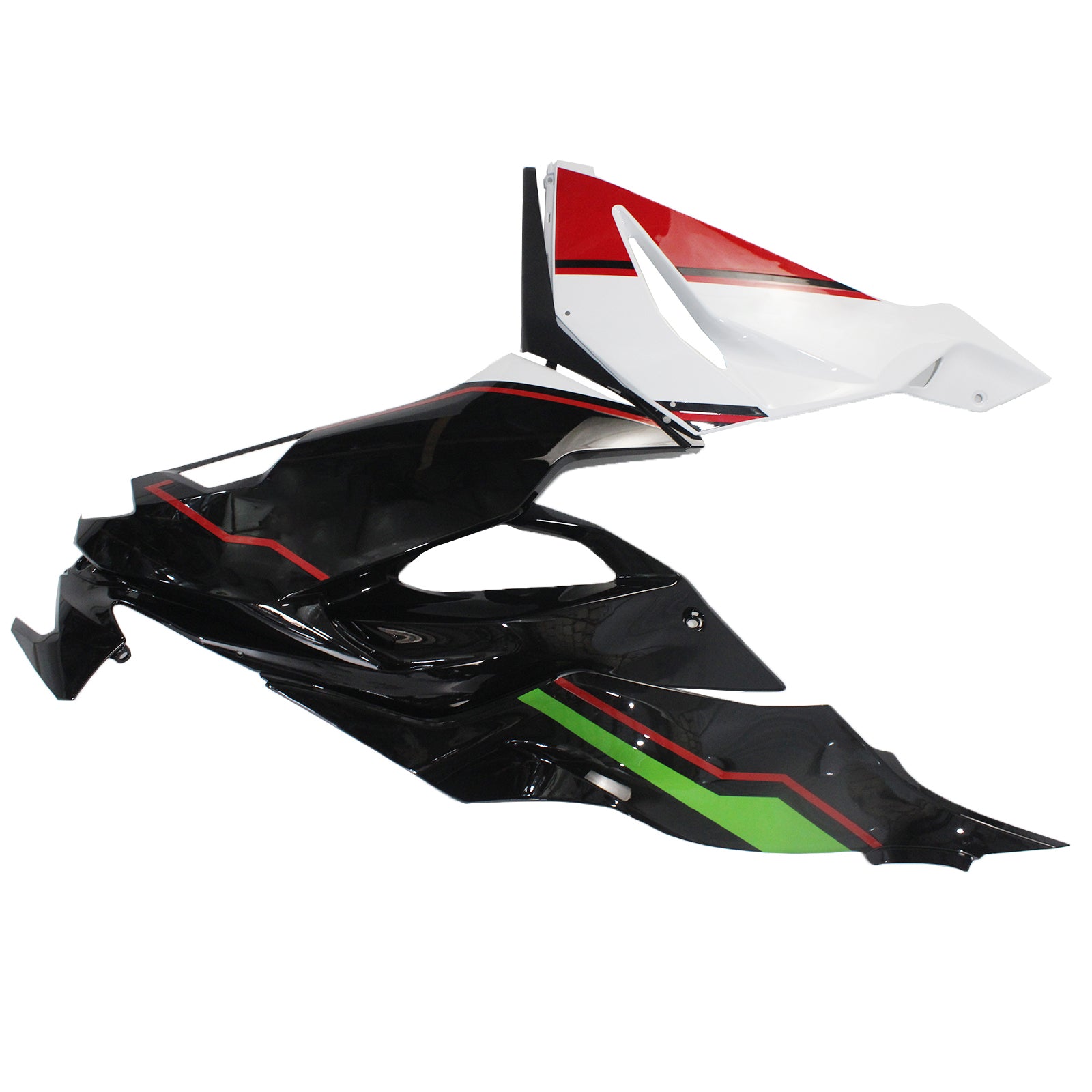 2019-2023 Kawasaki ZX6R ABS muovinen korin ruiskutussuojasarja