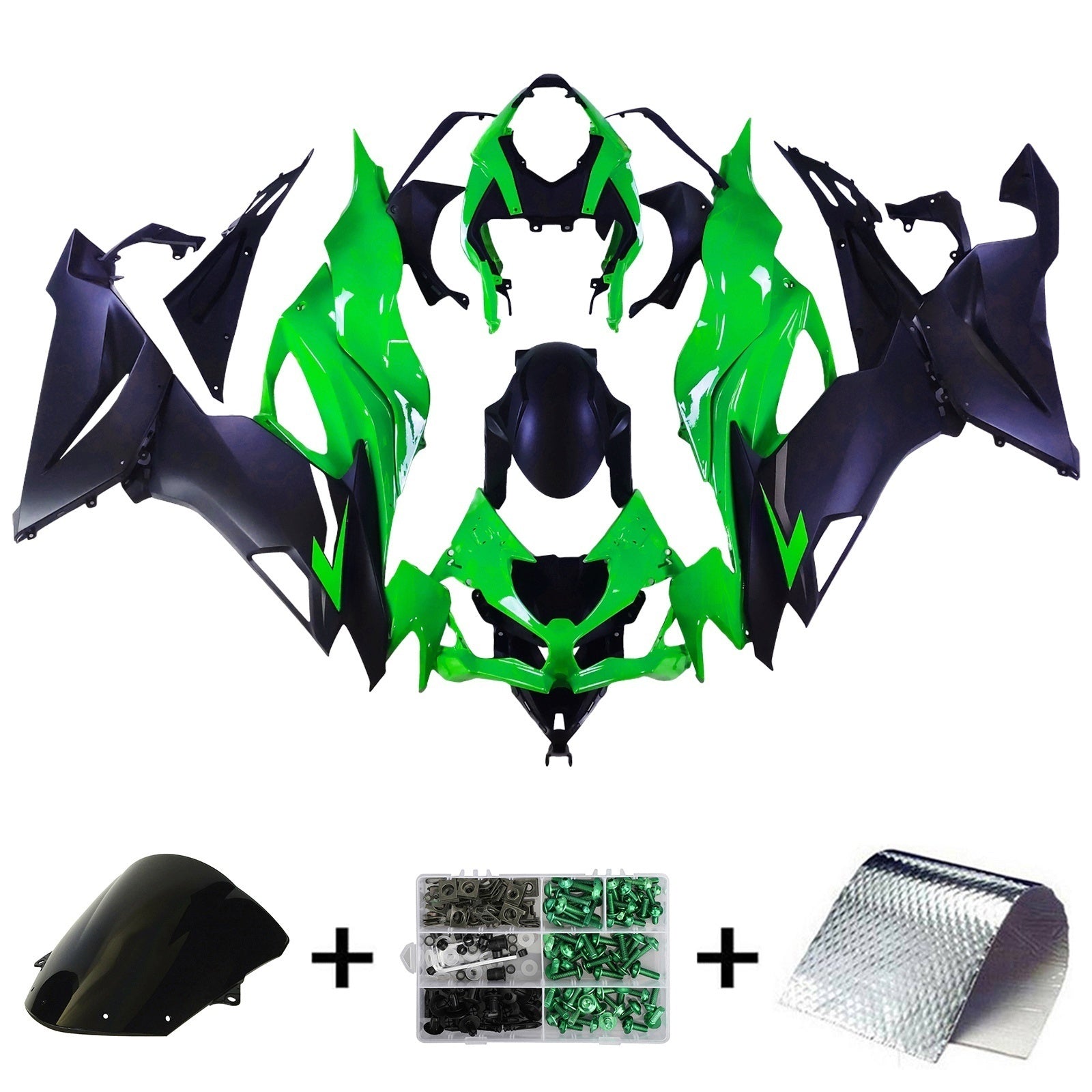 Kit de carénage Amotopart Kawasaki ZX6R 2019-2022