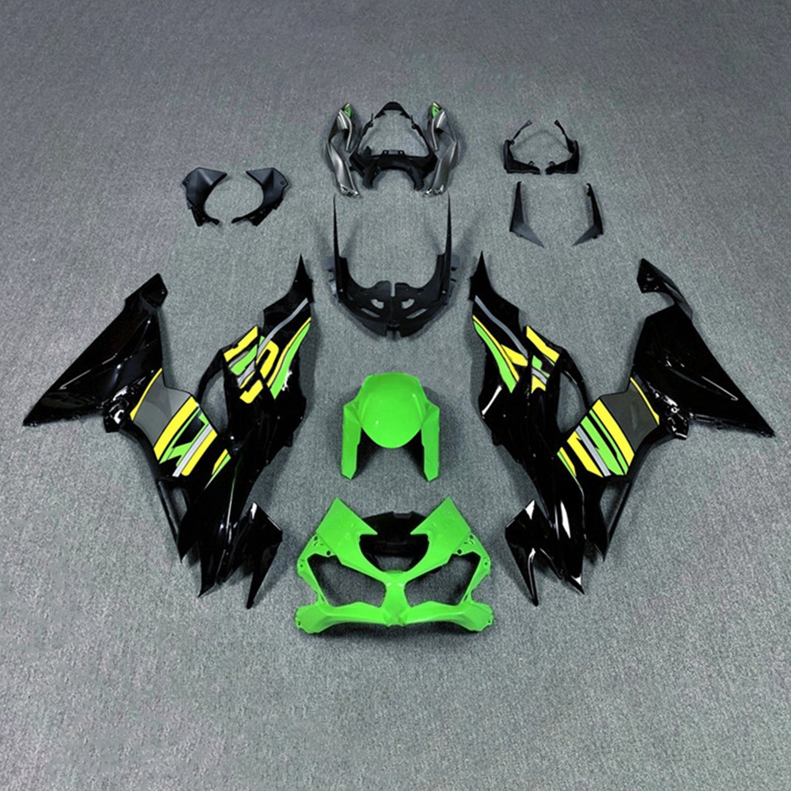 Kit de carenado Amotopart Kawasaki ZX6R 2019-2022