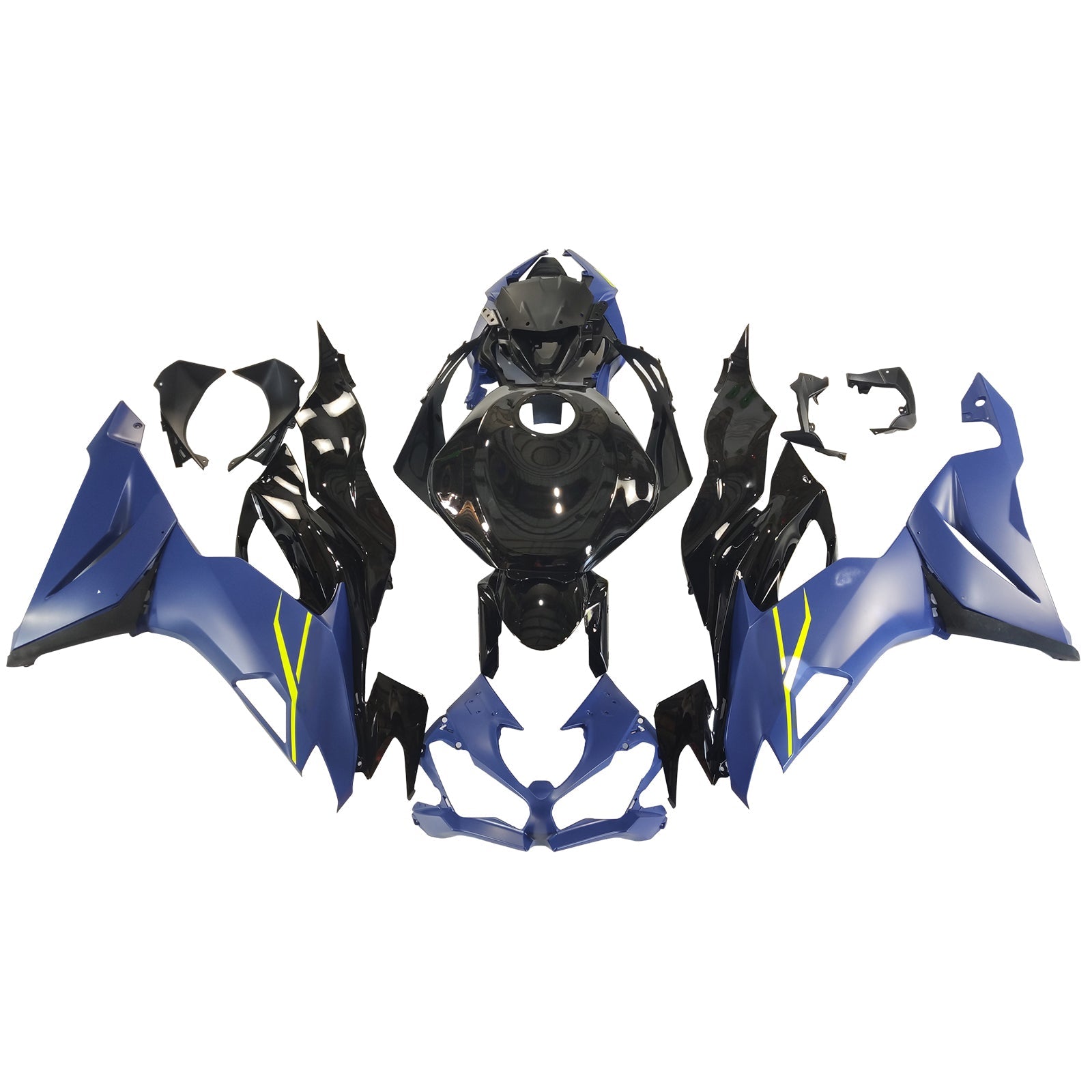 Kit de carénage d'injection Kawasaki ZX6R 2019-2023, carrosserie en plastique ABS