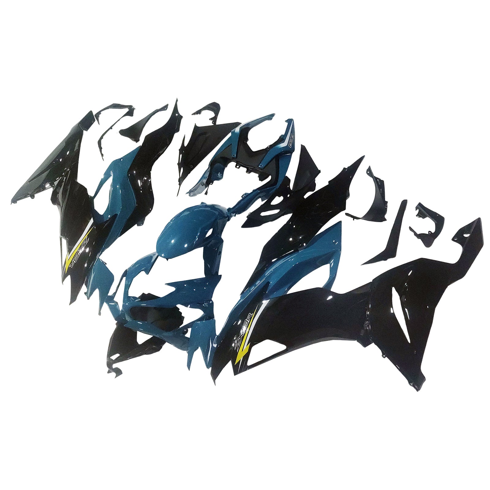 KAWASAKI ZX6R 2019-2023 komplet za vbrizgavanje, plastična karoserija ABS