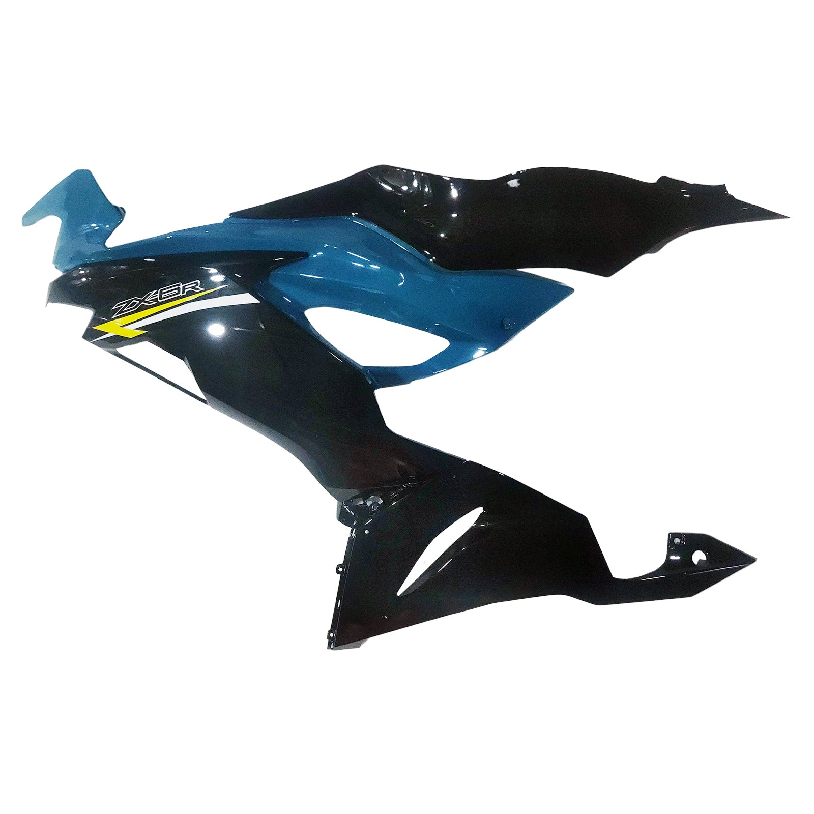 Kit de carénage d'injection Kawasaki ZX6R 2019-2023, carrosserie en plastique ABS