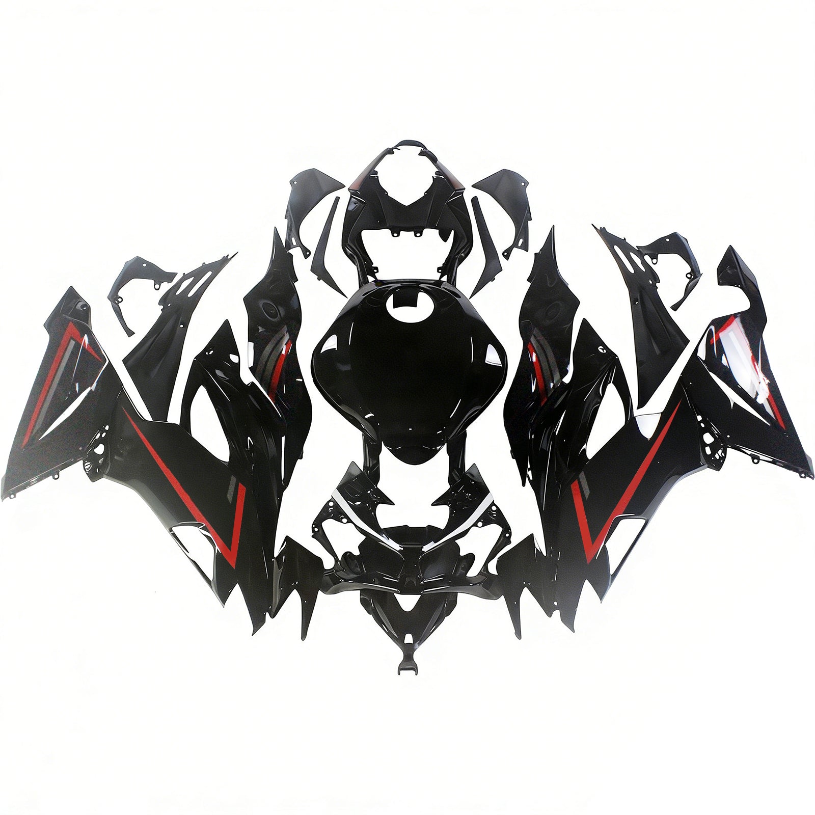 Zestaw owiewek wtryskowych Kawasaki ZX6R 2019-2023 Nadwozie z tworzywa ABS