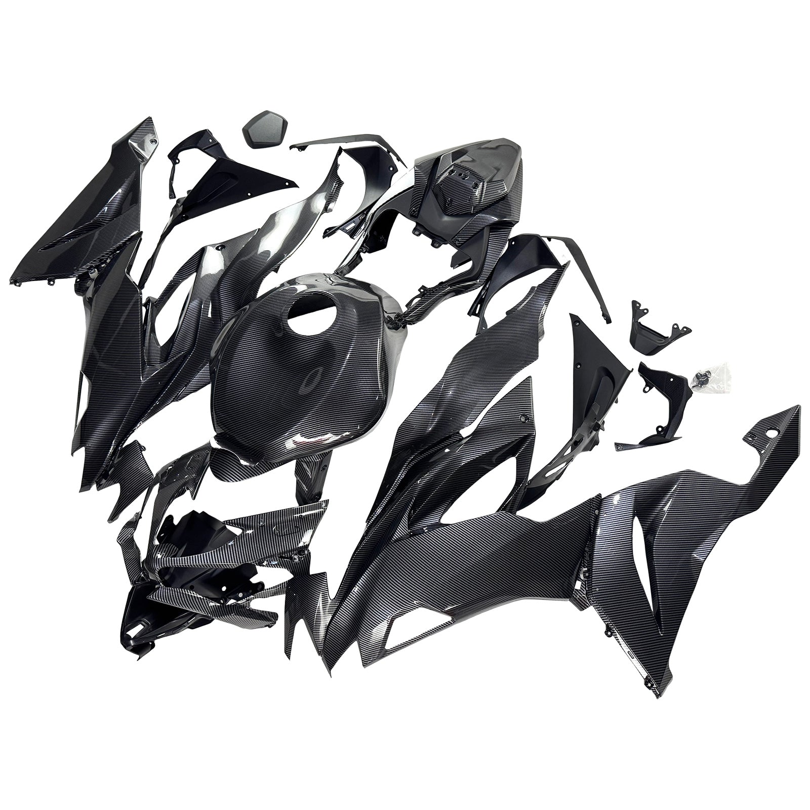 Zestaw owiewki wtrysku, plastikowy korpus ABS dla Kawasaki ZX6R 2019-2023