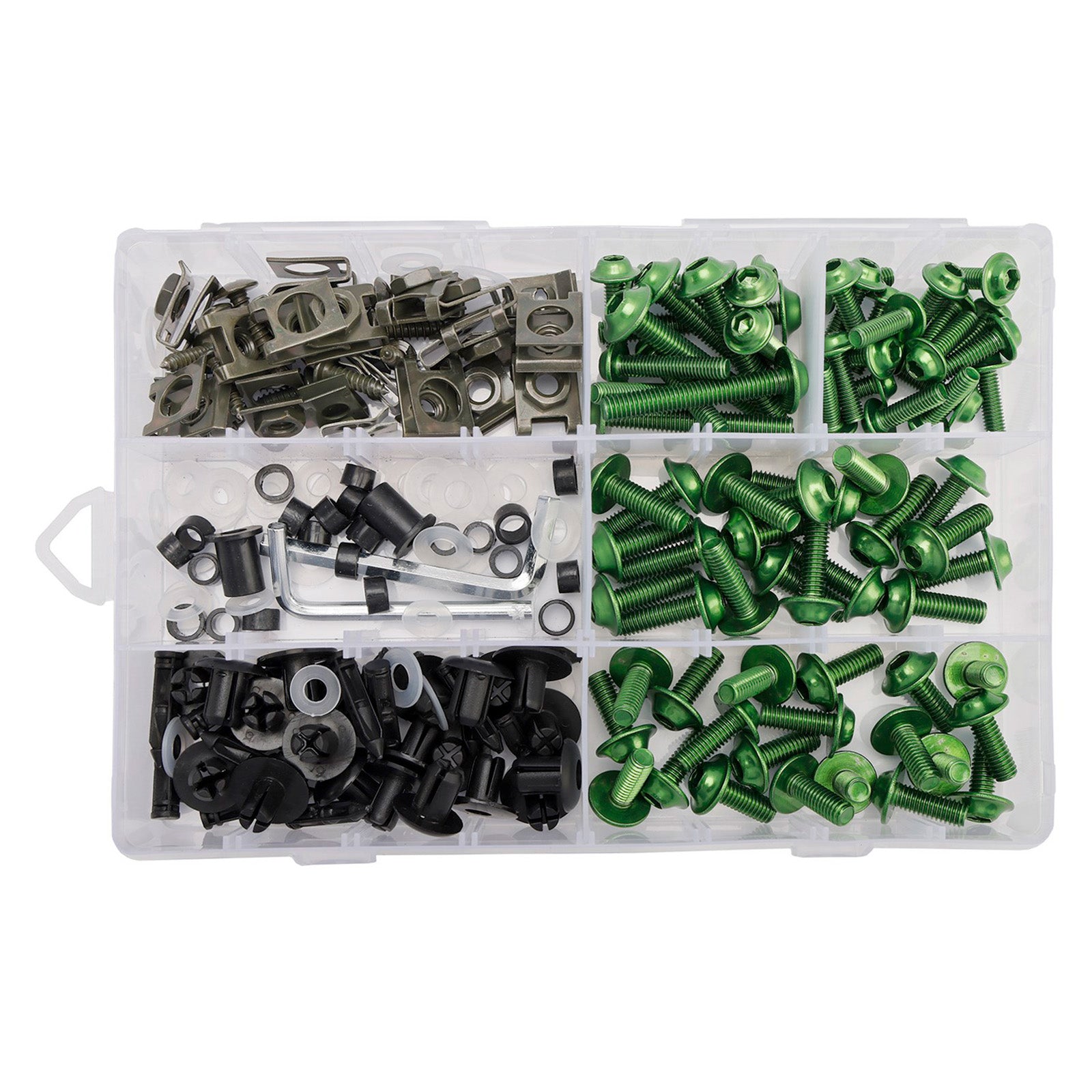 Kit de carénage injecté en plastique ABS compatible avec Kawasaki ZX6R 2019-2023