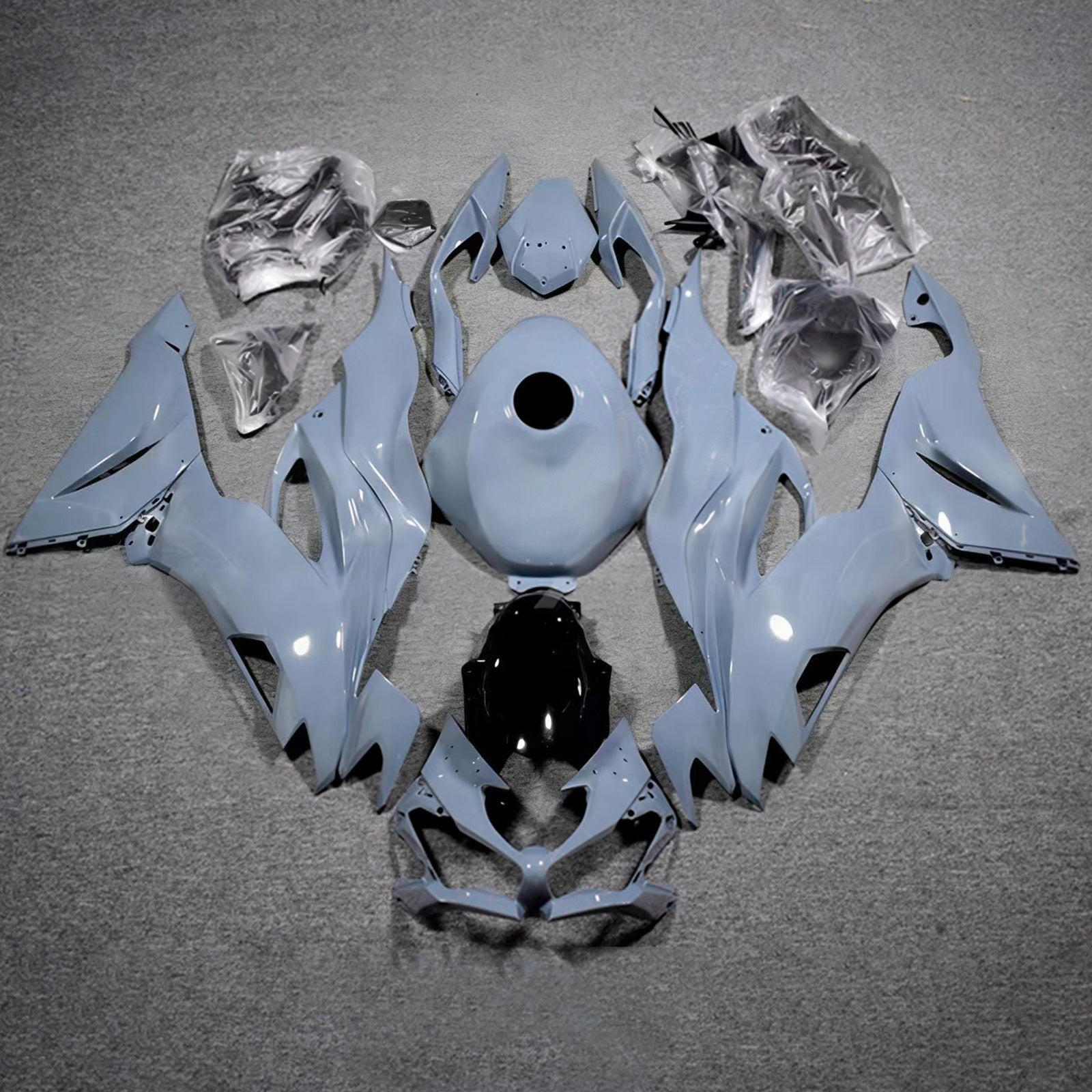 Zestaw owiewek z wtryskiwanego tworzywa ABS, kompatybilny z Kawasaki ZX6R 2019-2023
