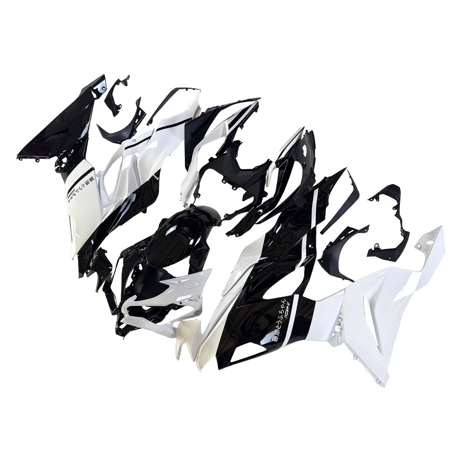 Kit carena iniettata in plastica ABS compatibile con Kawasaki ZX6R 2019-2023