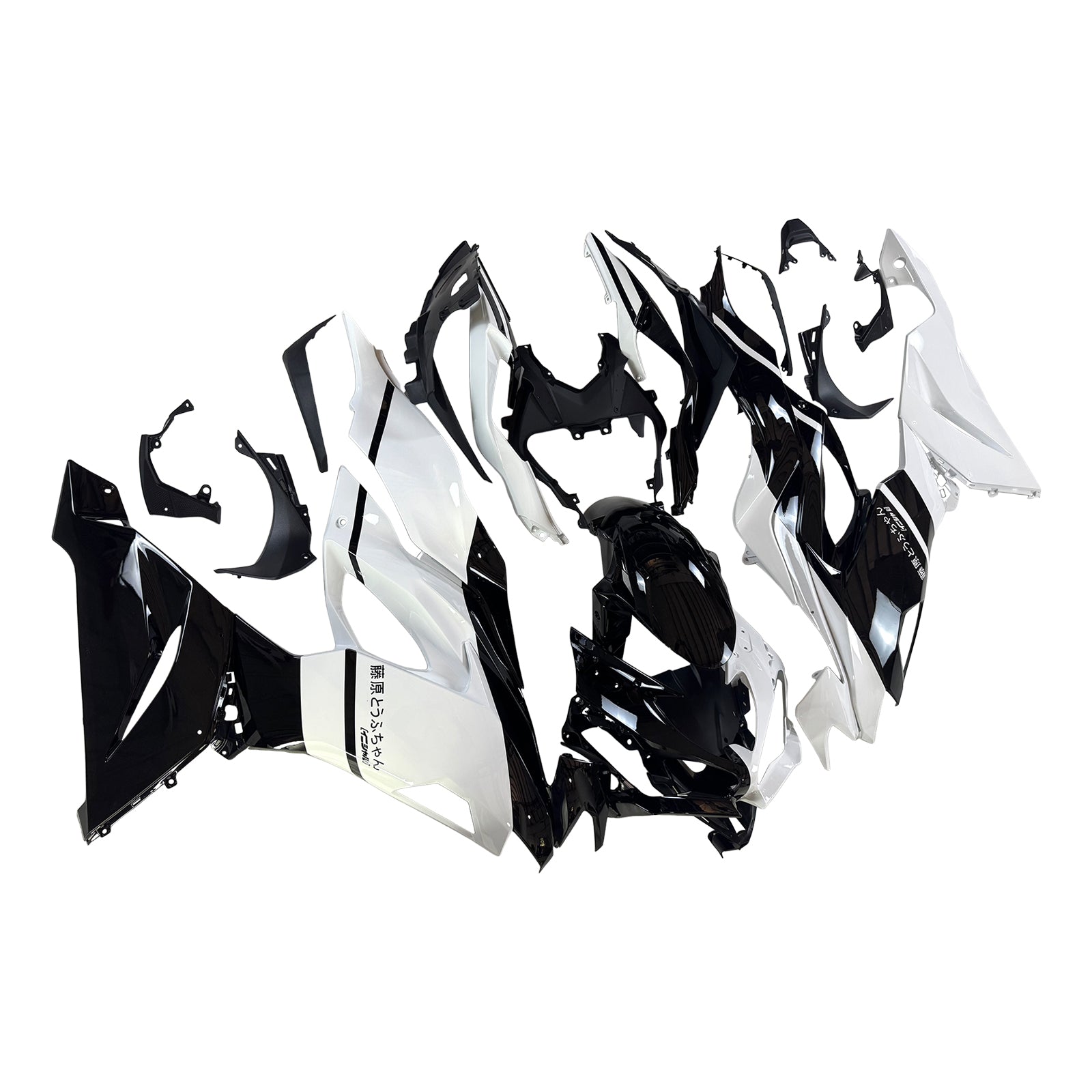Kit carena iniettata in plastica ABS compatibile con Kawasaki ZX6R 2019-2023