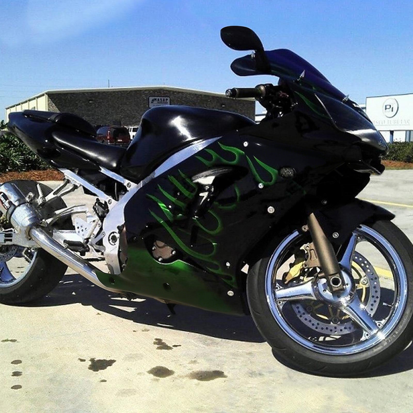 Amotopart kuipset voor Kawasaki ZX9R 2002-2003 Generiek
