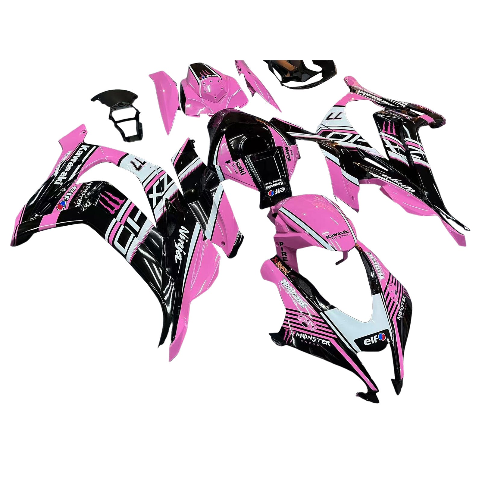 Amotopart Kawasaki ZX10R 2016-2020 ABS kunststof carrosseriekuipset