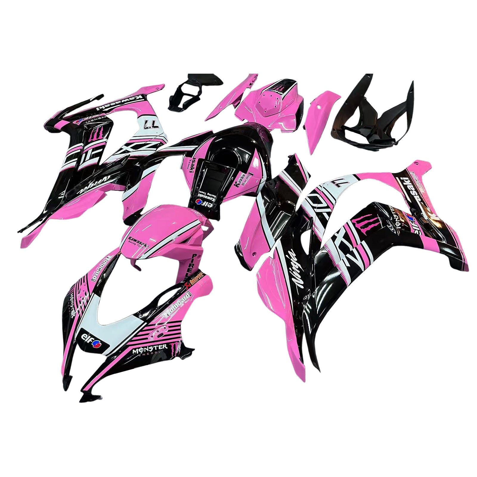 Amotopart Kawasaki ZX10R 2016-2020 ABS kunststof carrosseriekuipset