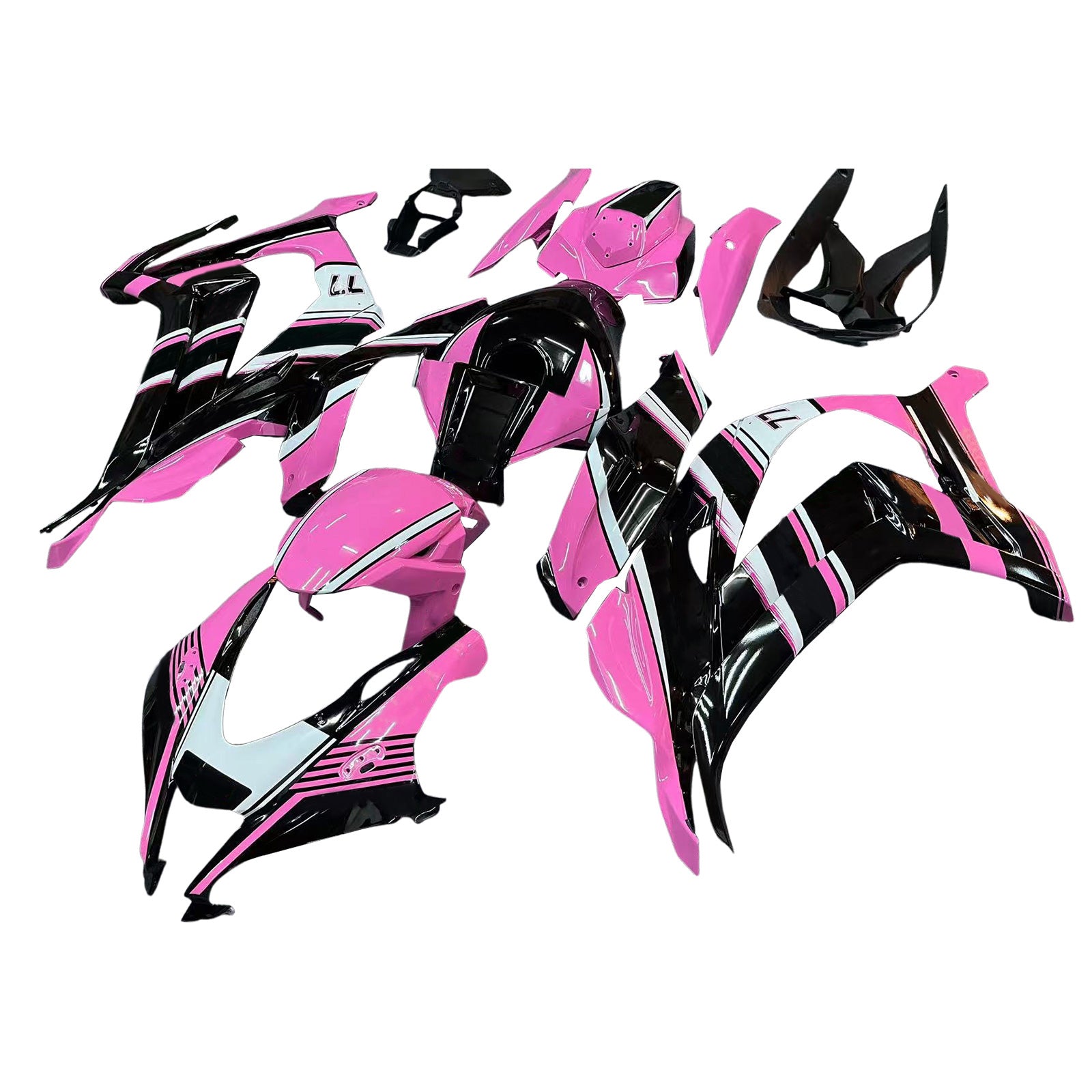 Amotopart Kawasaki ZX10R 2016-2020 Kit kvadratni plastični abs