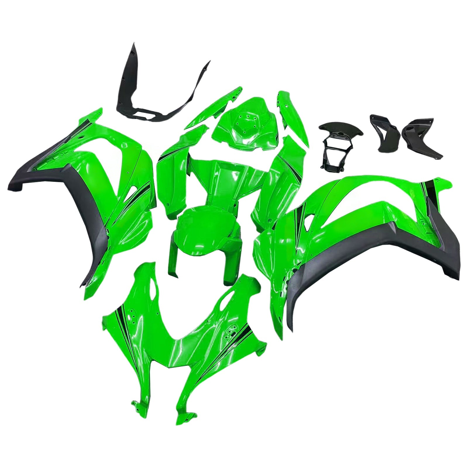 Amotopart Kawasaki ZX10R 2016-2020 Zestaw owiewek nadwozia z tworzywa ABS