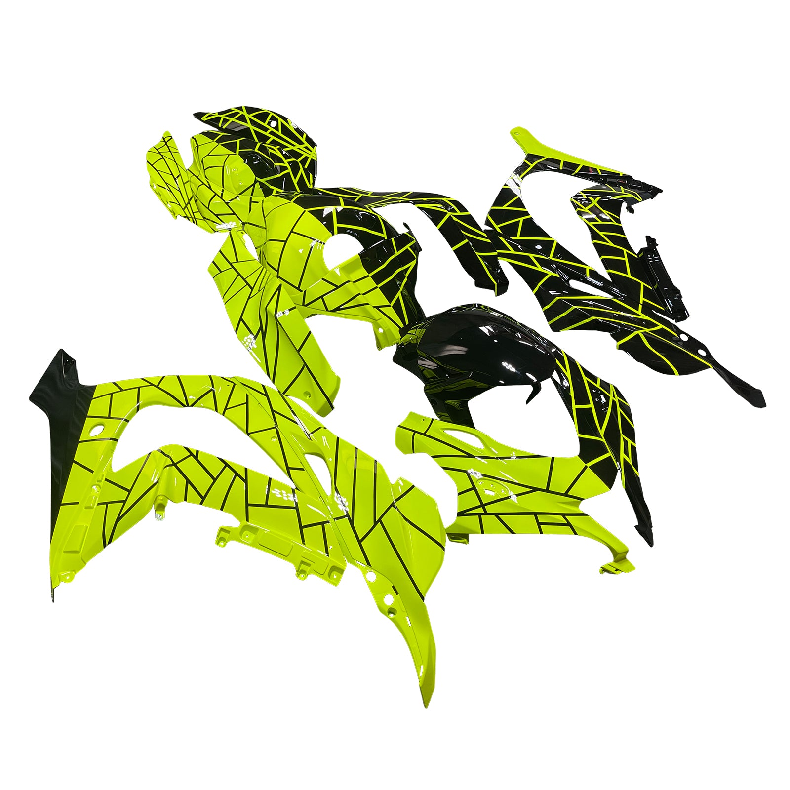 Kit de carénage injecté en plastique ABS pour Kawasaki ZX10R 2016-2020
