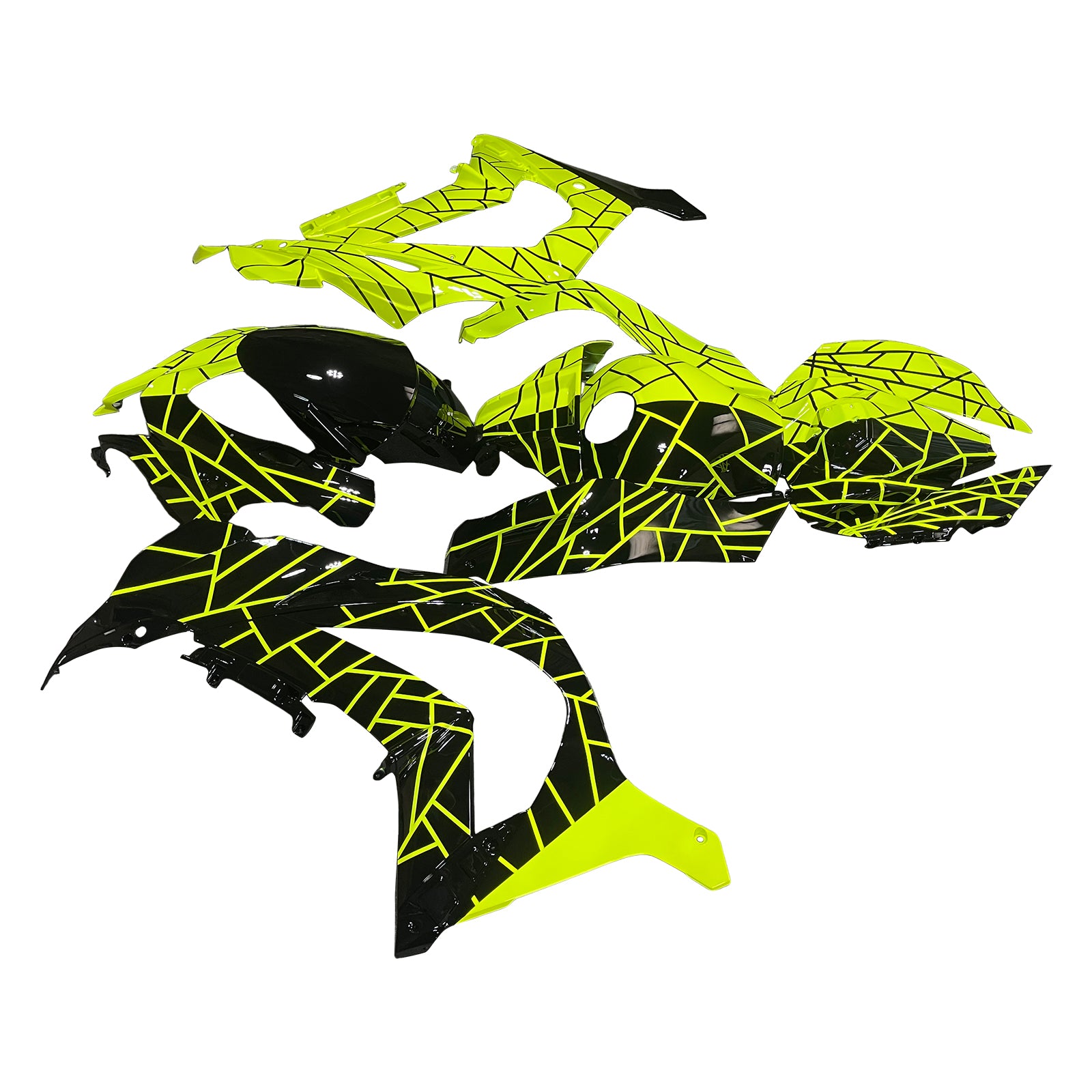 Kit de carénage injecté en plastique ABS pour Kawasaki ZX10R 2016-2020
