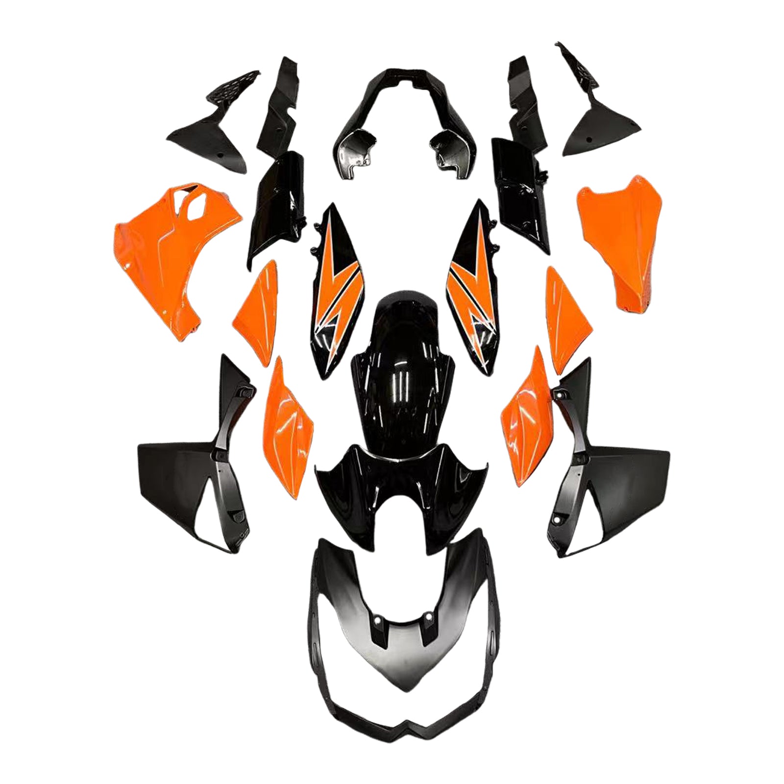Kit de carénage Amotopart pour Kawasaki Z1000 2010-2013 Générique