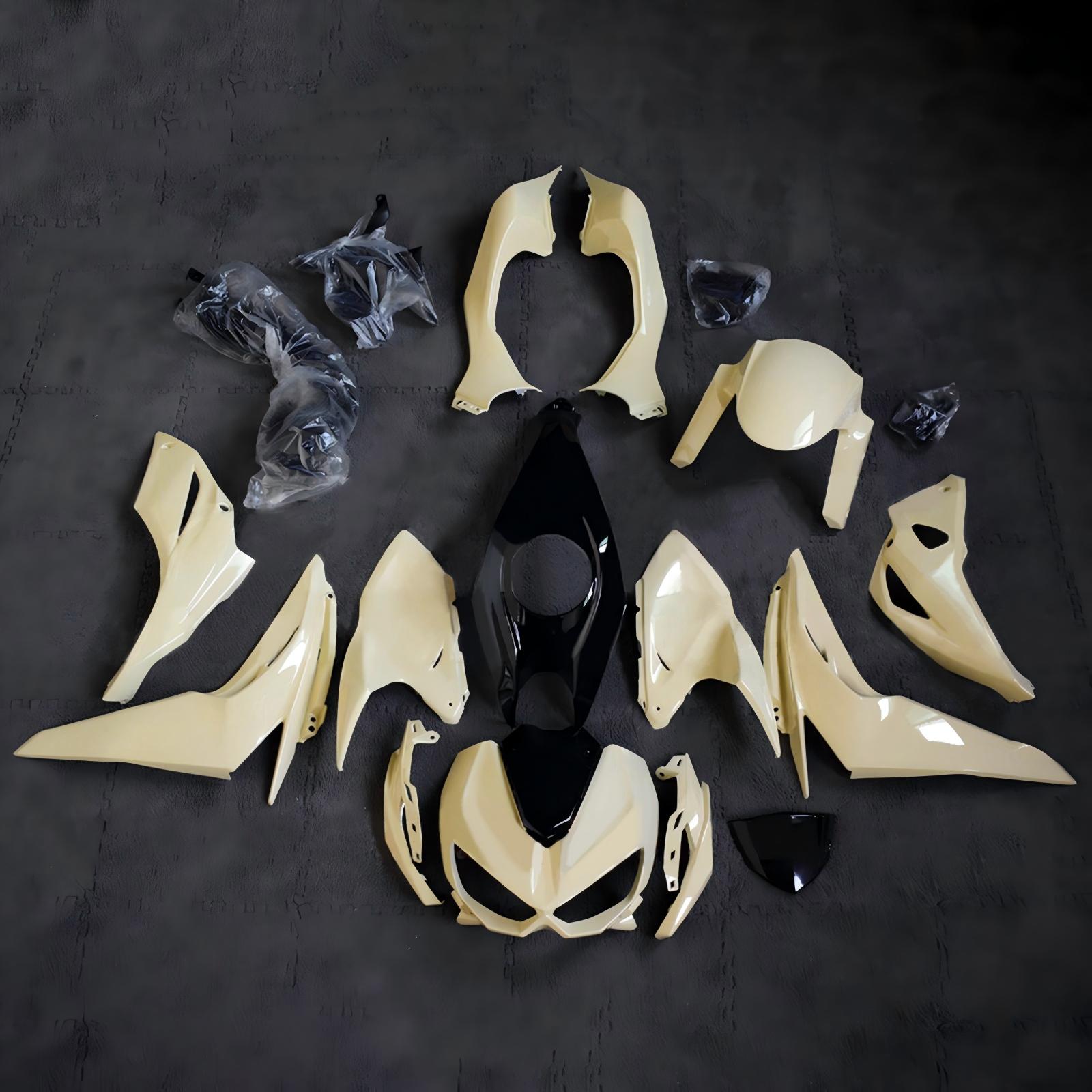 Kit carena iniettata in plastica ABS compatibile con Kawasaki Z1000 2014-2017
