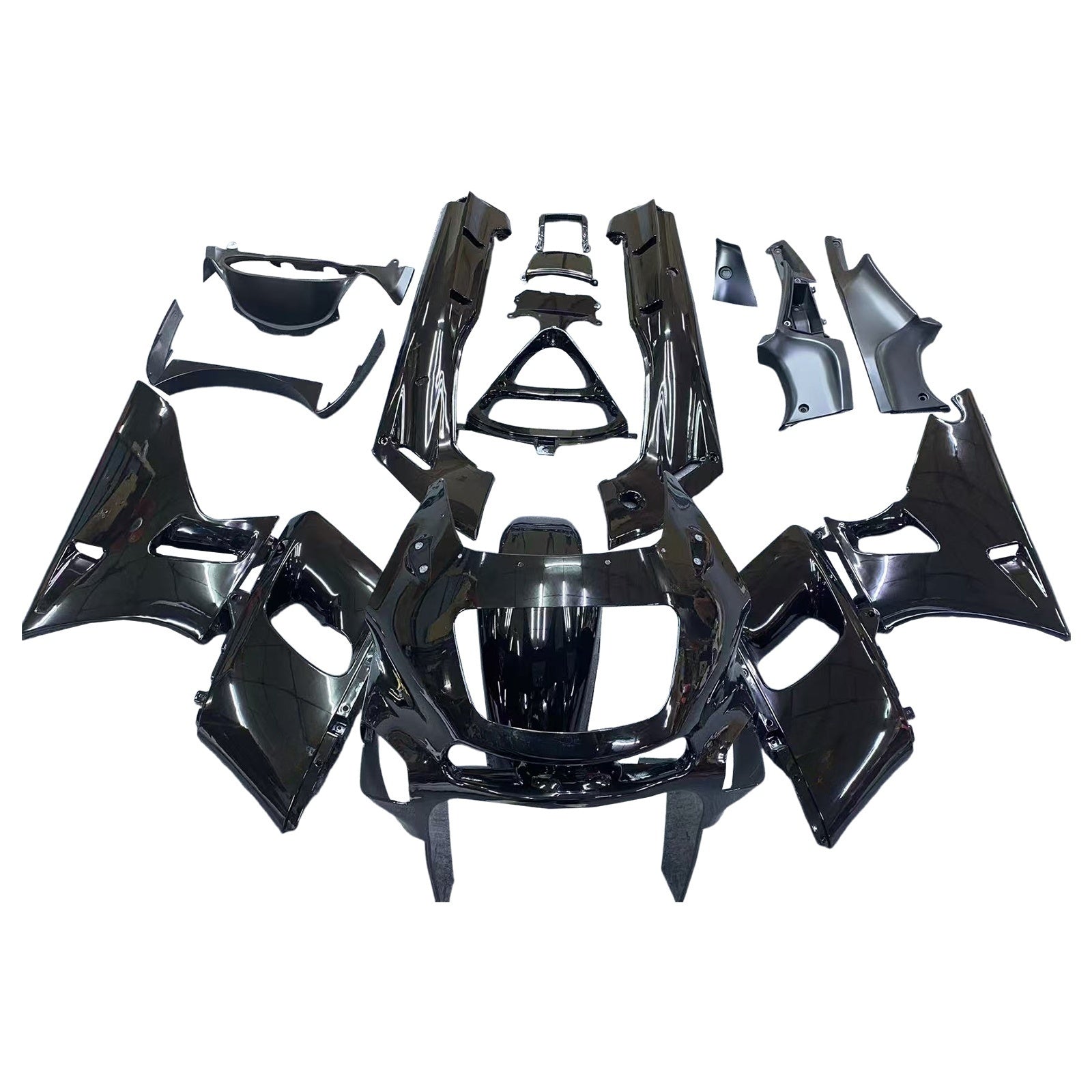 Injekcijski komplet za karoserijo plastični abs, primeren za Kawasaki ZZR400 1993-2007 ZZR600 1998-2003