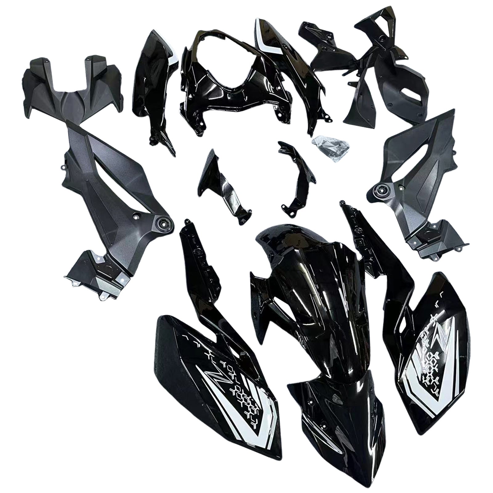 Injectiekuipset Kawasaki Z400 2018-2024 ABS kunststof carrosserie