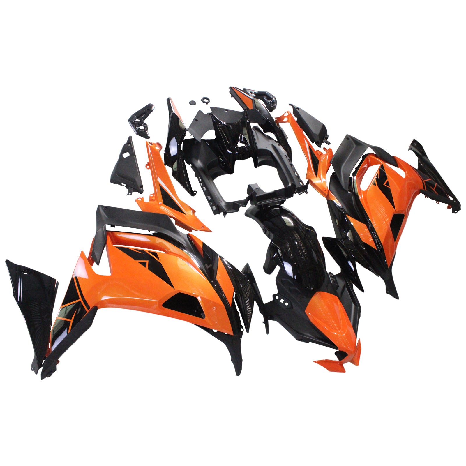 Amotopart Kawasaki ER-6F Ninja650 2020-2023 Kit Carénage Carrosserie ABS