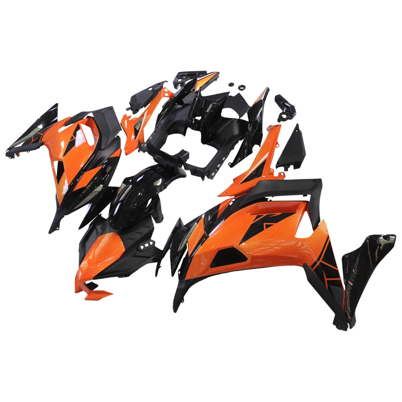 Amotopart Kawasaki ER-6F Ninja650 2020-2023 Kit Carénage Carrosserie ABS