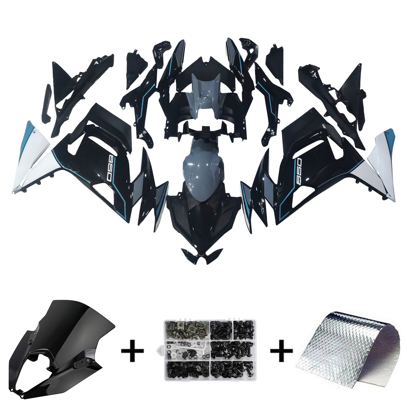 KAWASAKI Injekcijski komplet ER-6F Ninja650 2020-2023, Absorpcija