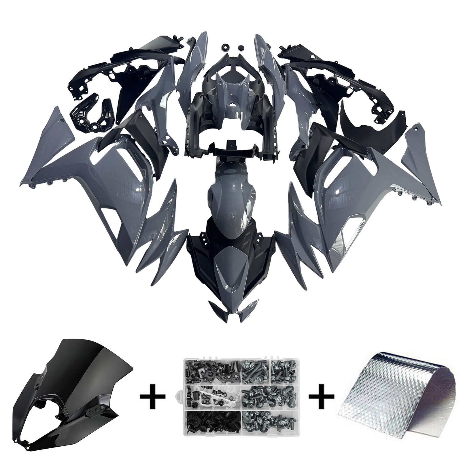 Einspritzverkleidungsset Kawasaki ER-6F Ninja650 2020-2023 ABS-Karosserie