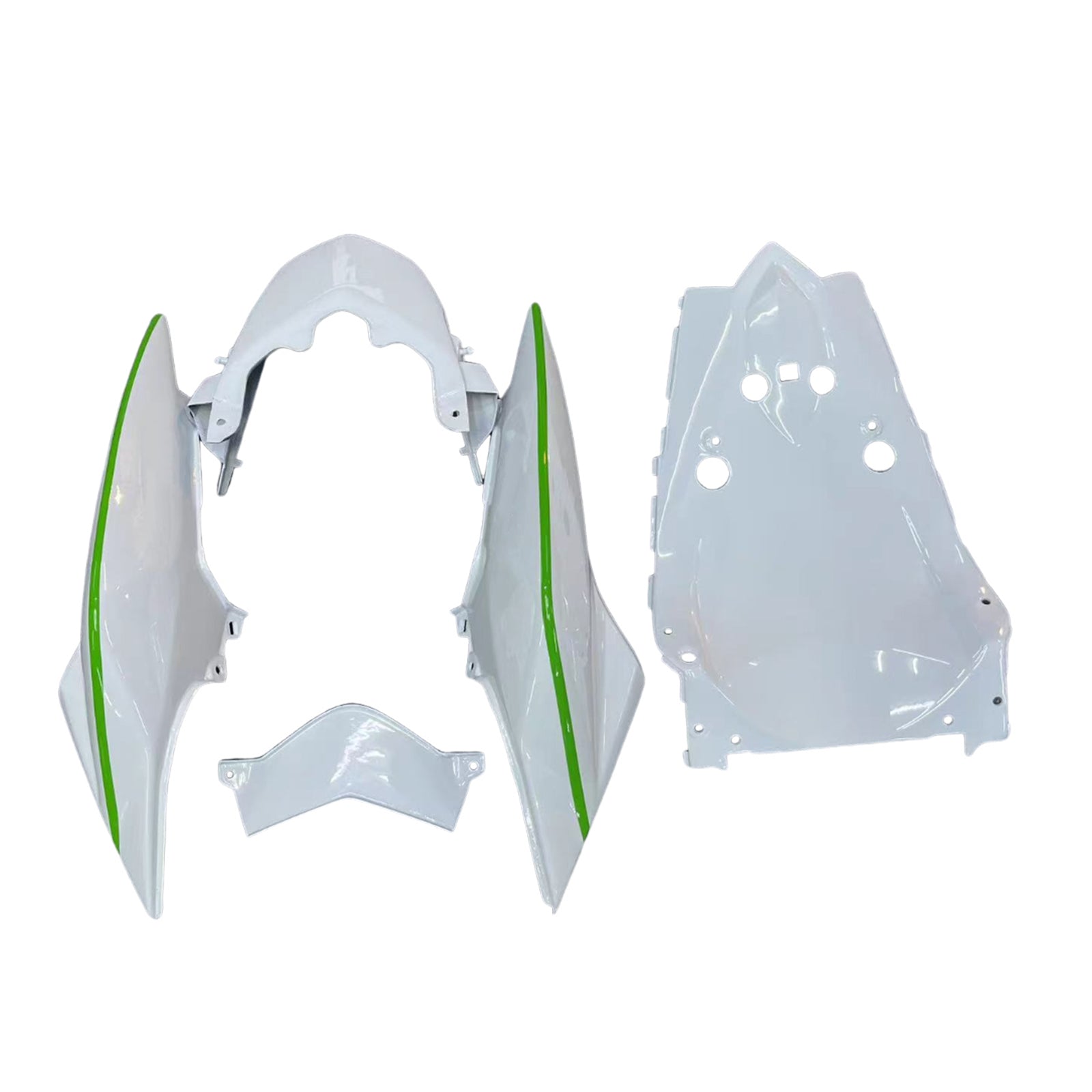Amotopart Kawasaki Z1000 2003-2006 ABS muovinen korin suojasarja
