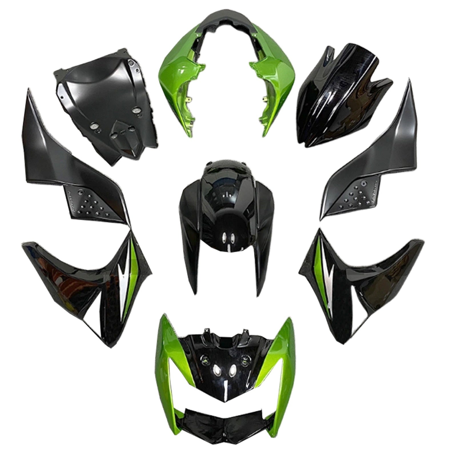 Kawasaki Z1000 2007-2009 komplet za vbrizgavanje, plastična karoserija ABS