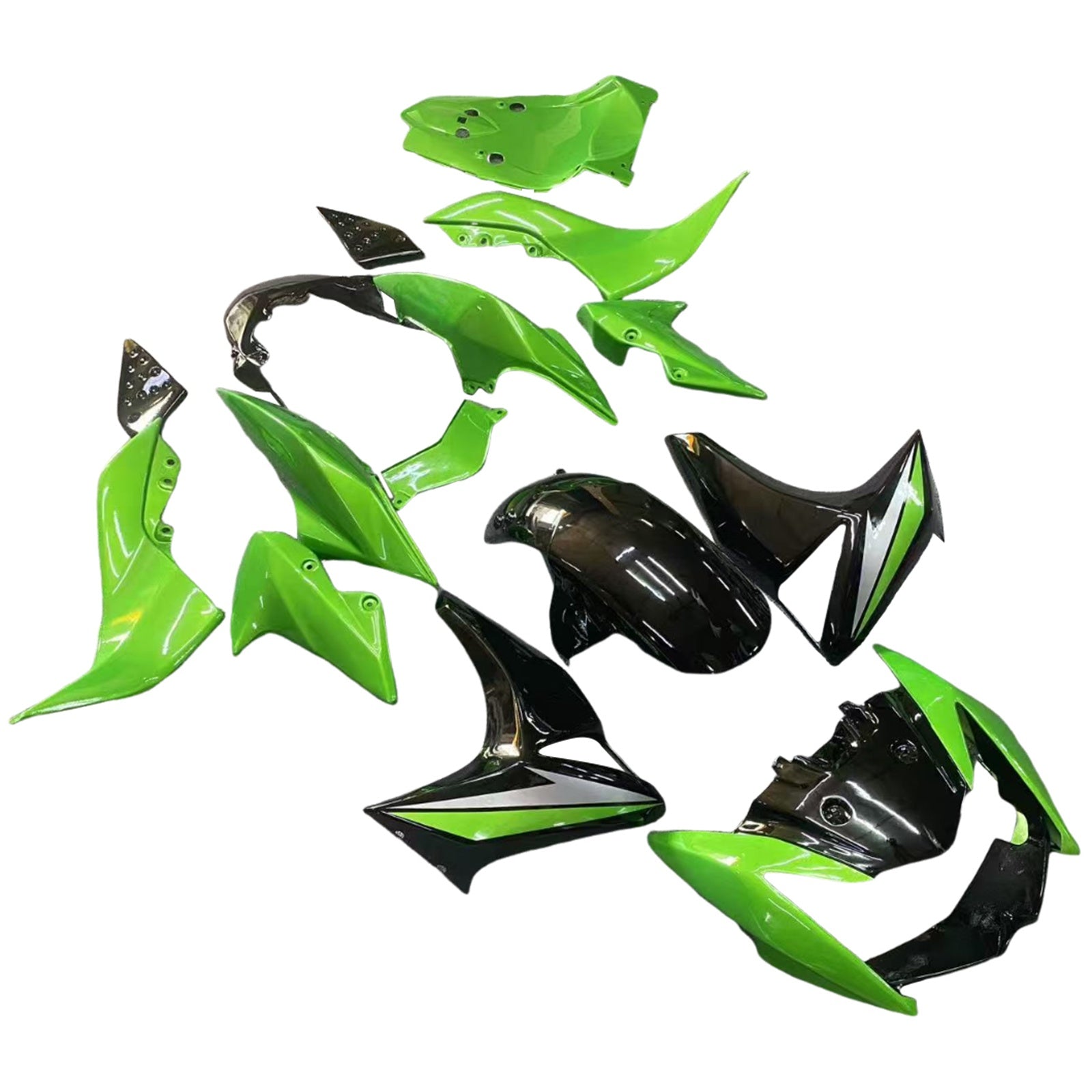 Kit de carénage d'injection Kawasaki Z1000 2007-2009, carrosserie en plastique ABS