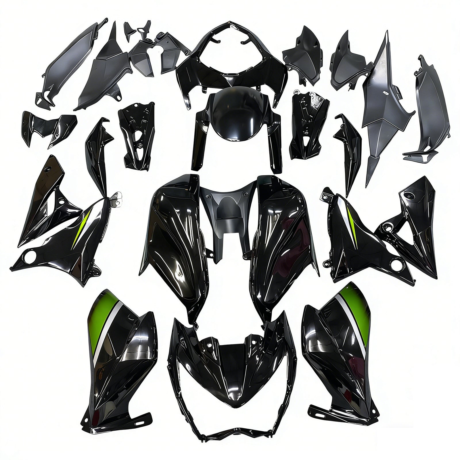 Kit de carénage Amotopart Kawasaki Z800 2013-2018