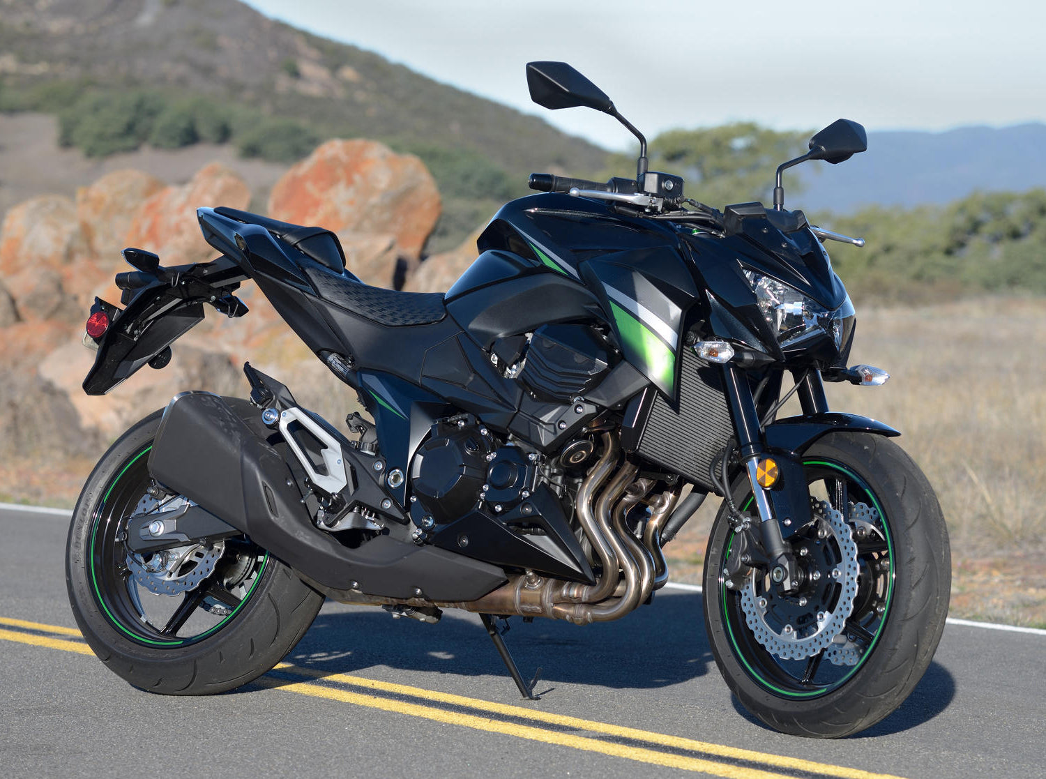 Kit de carénage Amotopart Kawasaki Z800 2013-2018
