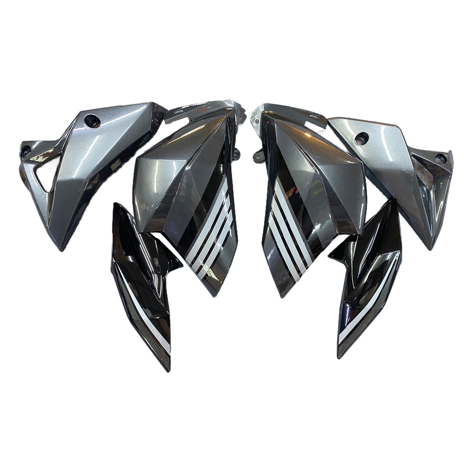 Amotopart Kawasaki Z800 2013-2018 Kit Carénage Carrosserie Plastique ABS