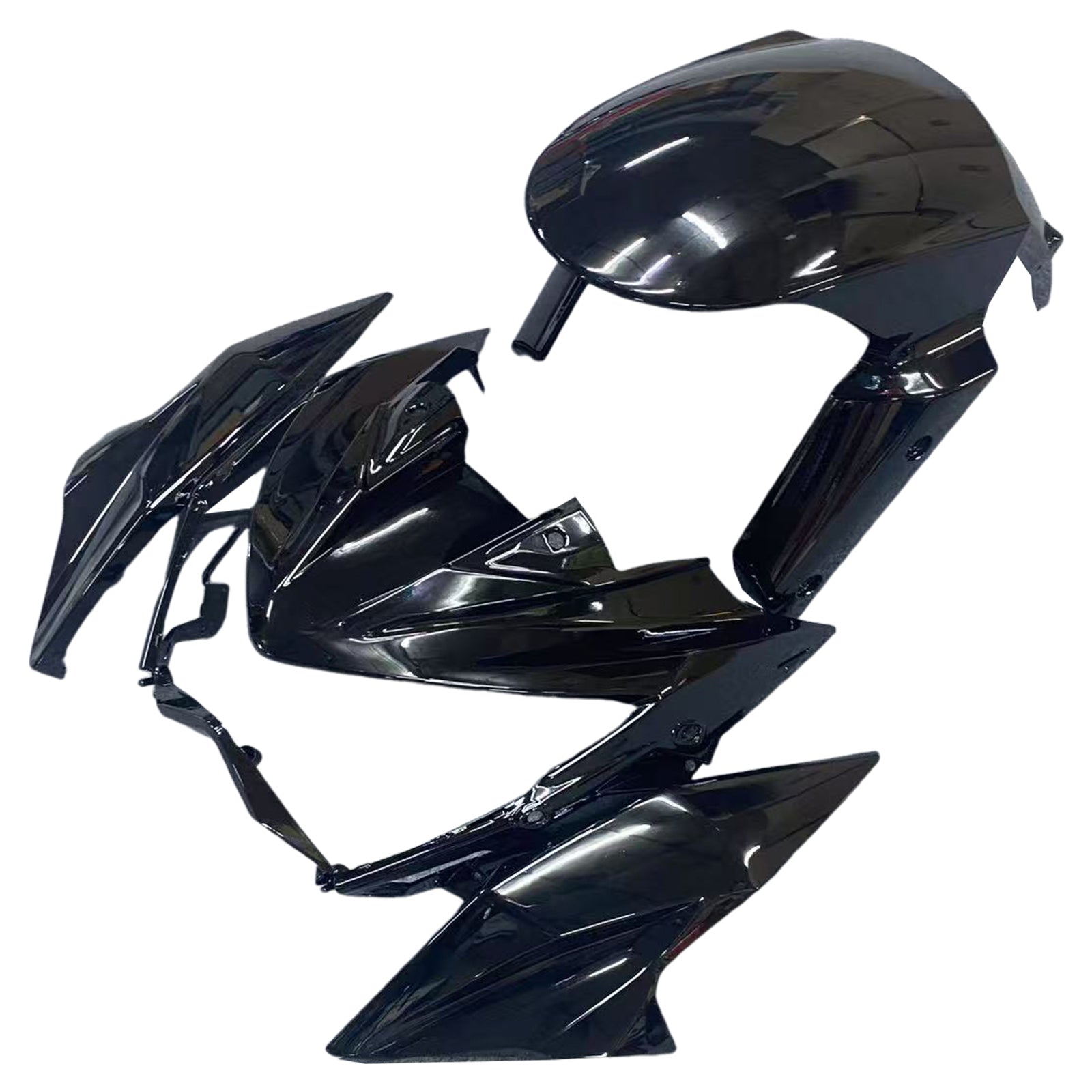 Amotopart Kawasaki Z800 2013-2018 Kit Carénage Carrosserie Plastique ABS