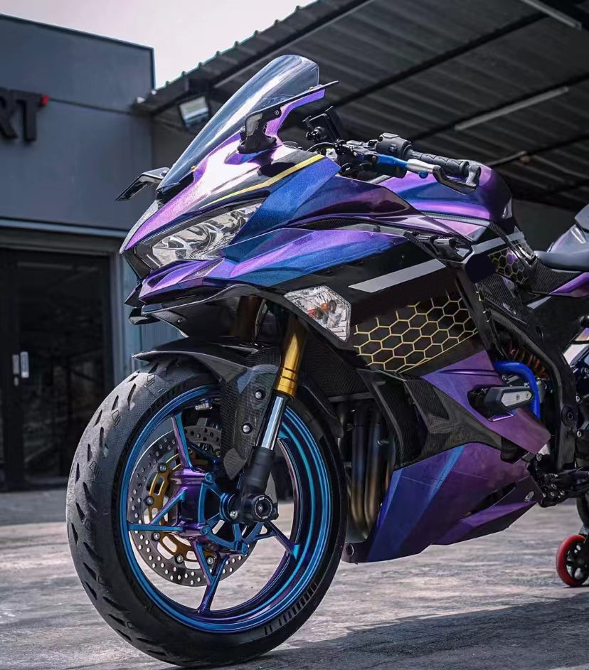 Amotopart Kawasaki ninja ZX-25R 2020-2021 Kit avtomobilov plošča ABS