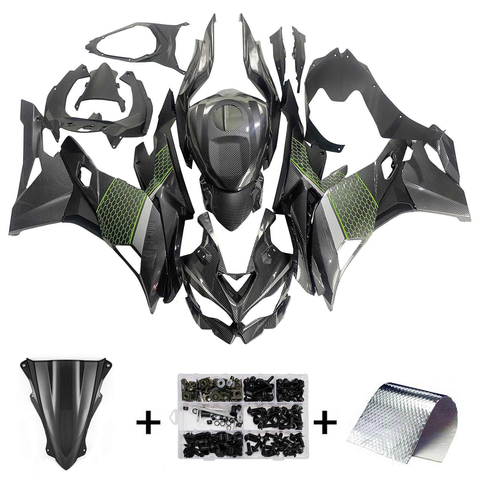 Ruiskutussuojasarja Kawasaki Ninja ZX-25R ZX-4R ZX-4RR 2019-2024
