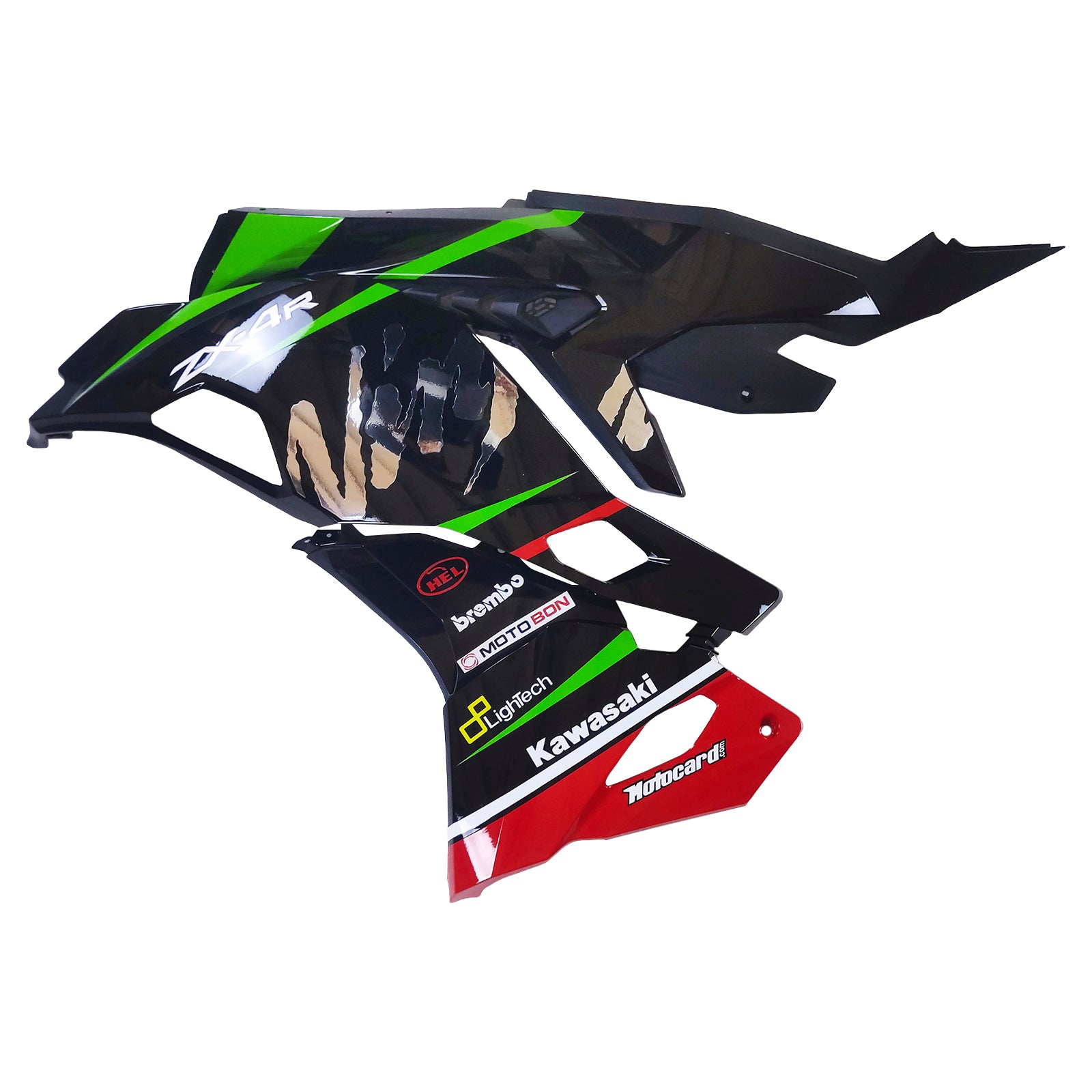 Kit de carénage d'injection Kawasaki Ninja ZX-25R ZX-4R ZX-4RR 2019-2024