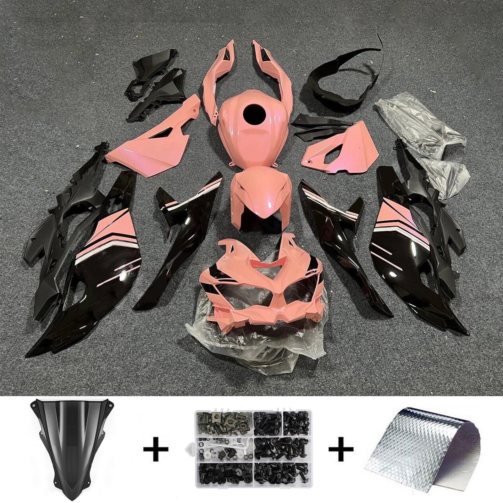 Injectiekuipset Kawasaki Ninja ZX-25R ZX-4R ZX-4RR 2019-2024