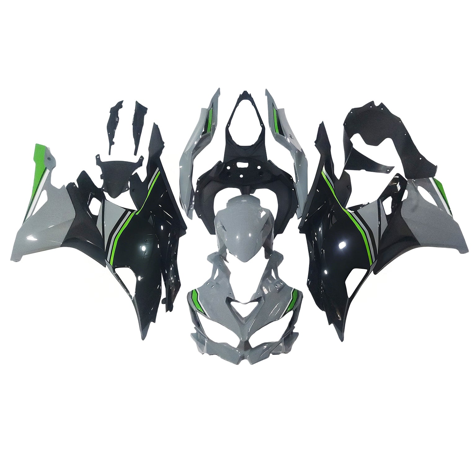 Kit de carénage d'injection Kawasaki Ninja ZX-25R ZX-4R ZX-4RR 2019-2024