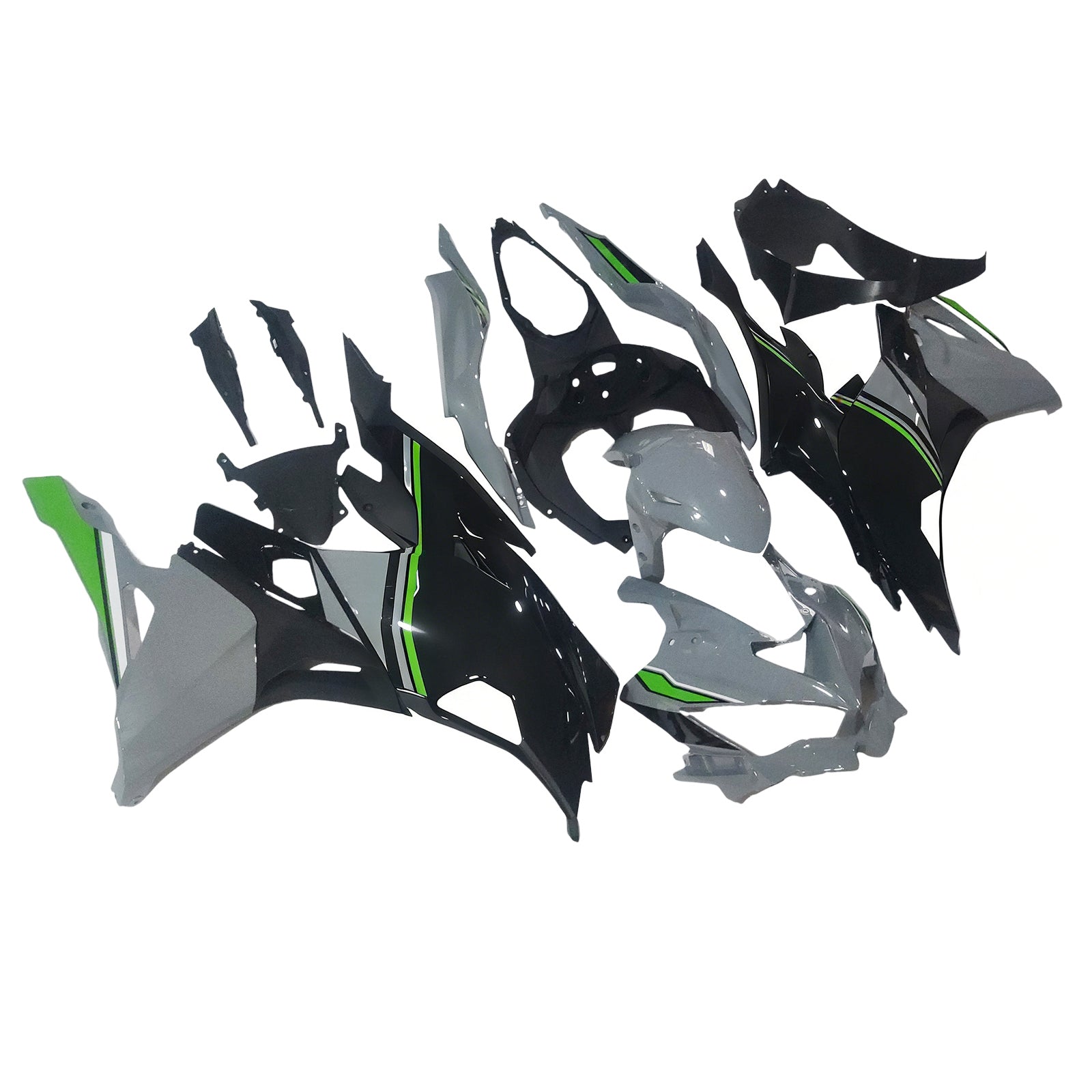 Kit de carénage d'injection Kawasaki Ninja ZX-25R ZX-4R ZX-4RR 2019-2024