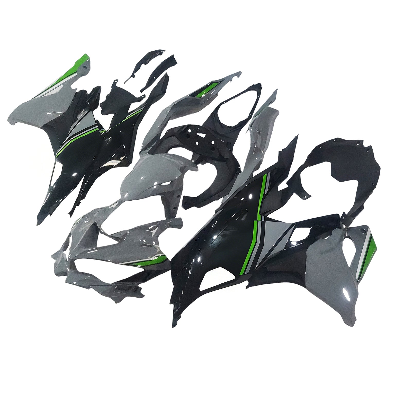 Kit de carénage d'injection Kawasaki Ninja ZX-25R ZX-4R ZX-4RR 2019-2024