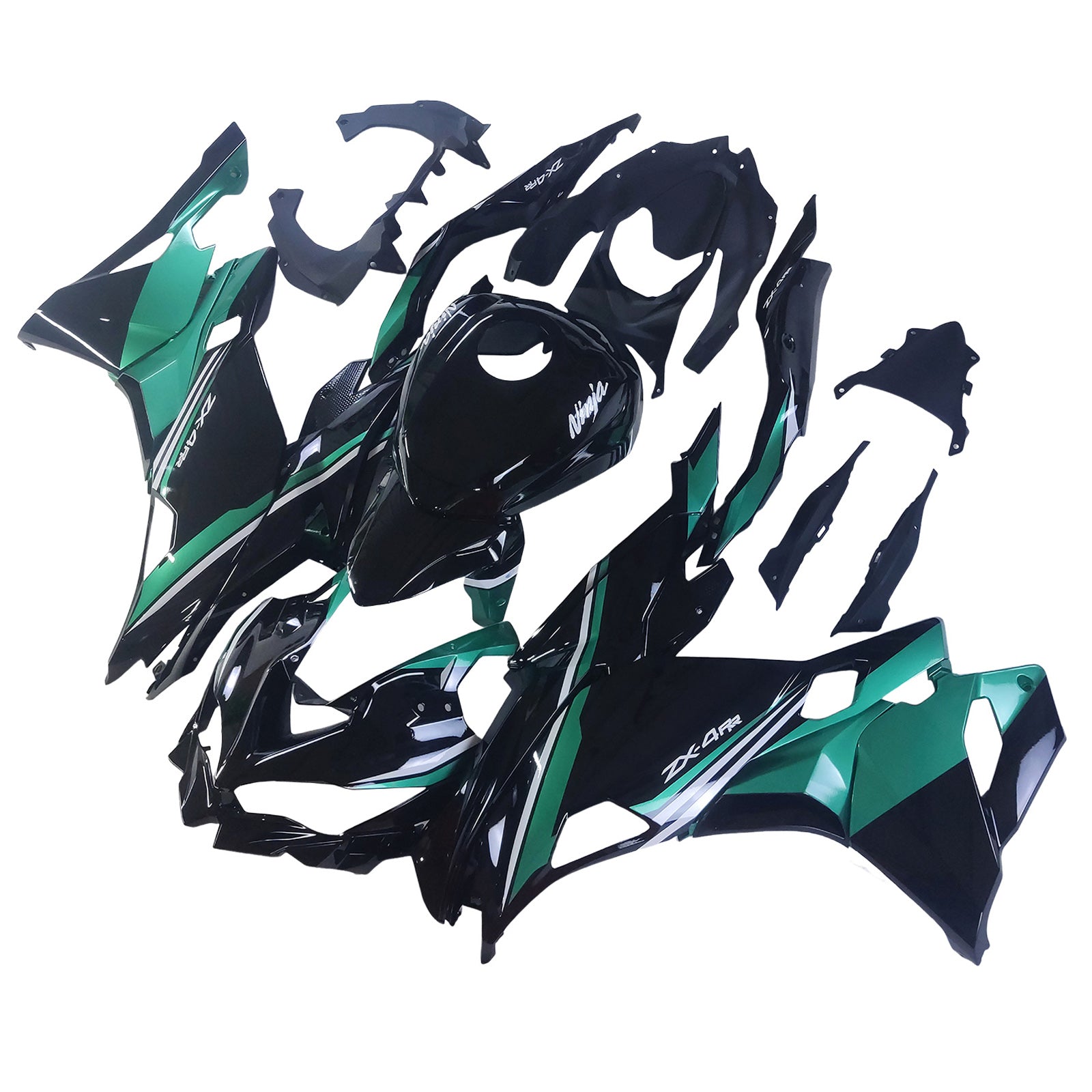 Kit de carénage d'injection Kawasaki Ninja ZX-25R ZX-4R ZX-4RR 2019-2024