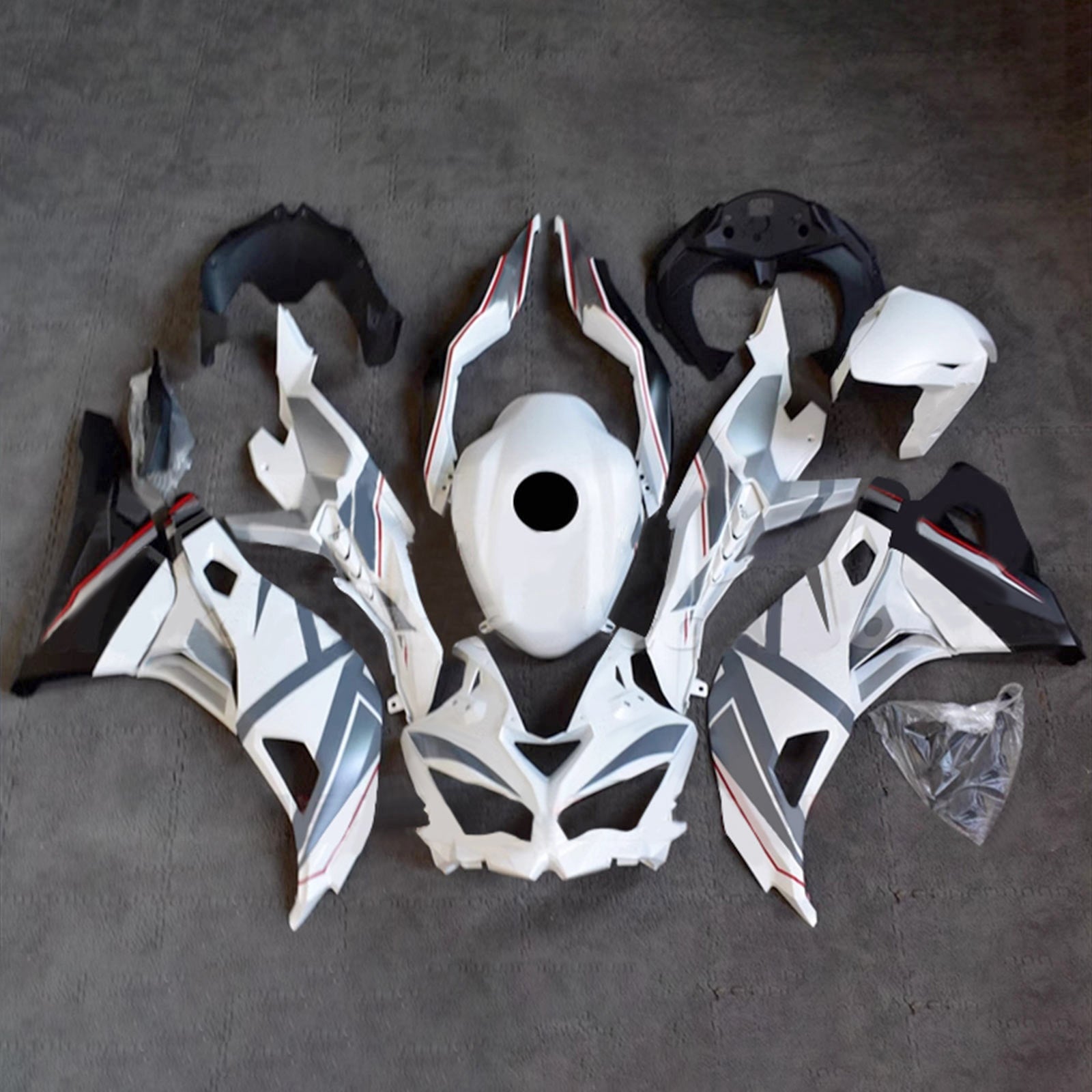 Kit de carénage d'injection Kawasaki Ninja ZX-25R ZX-4R ZX-4RR 2019-2024